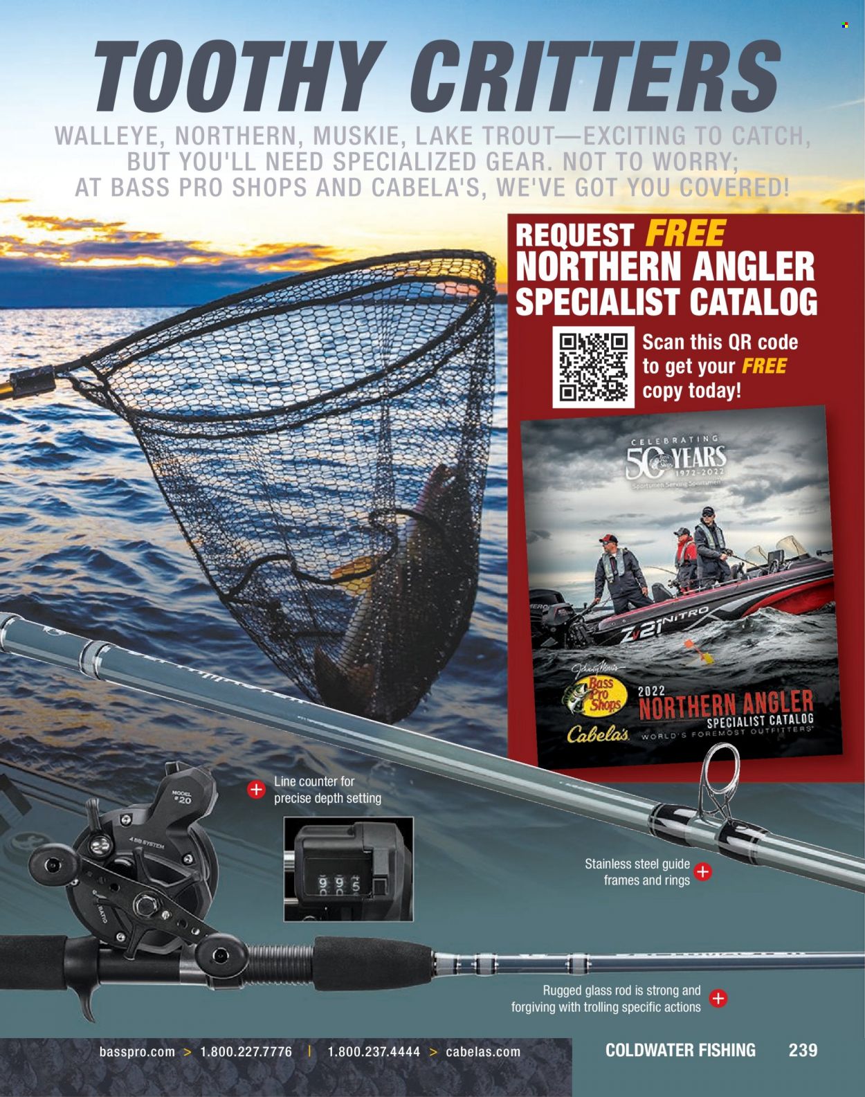 Bass Pro Shops + Cabela's Fishing Master Catalog 2023 - Page 162