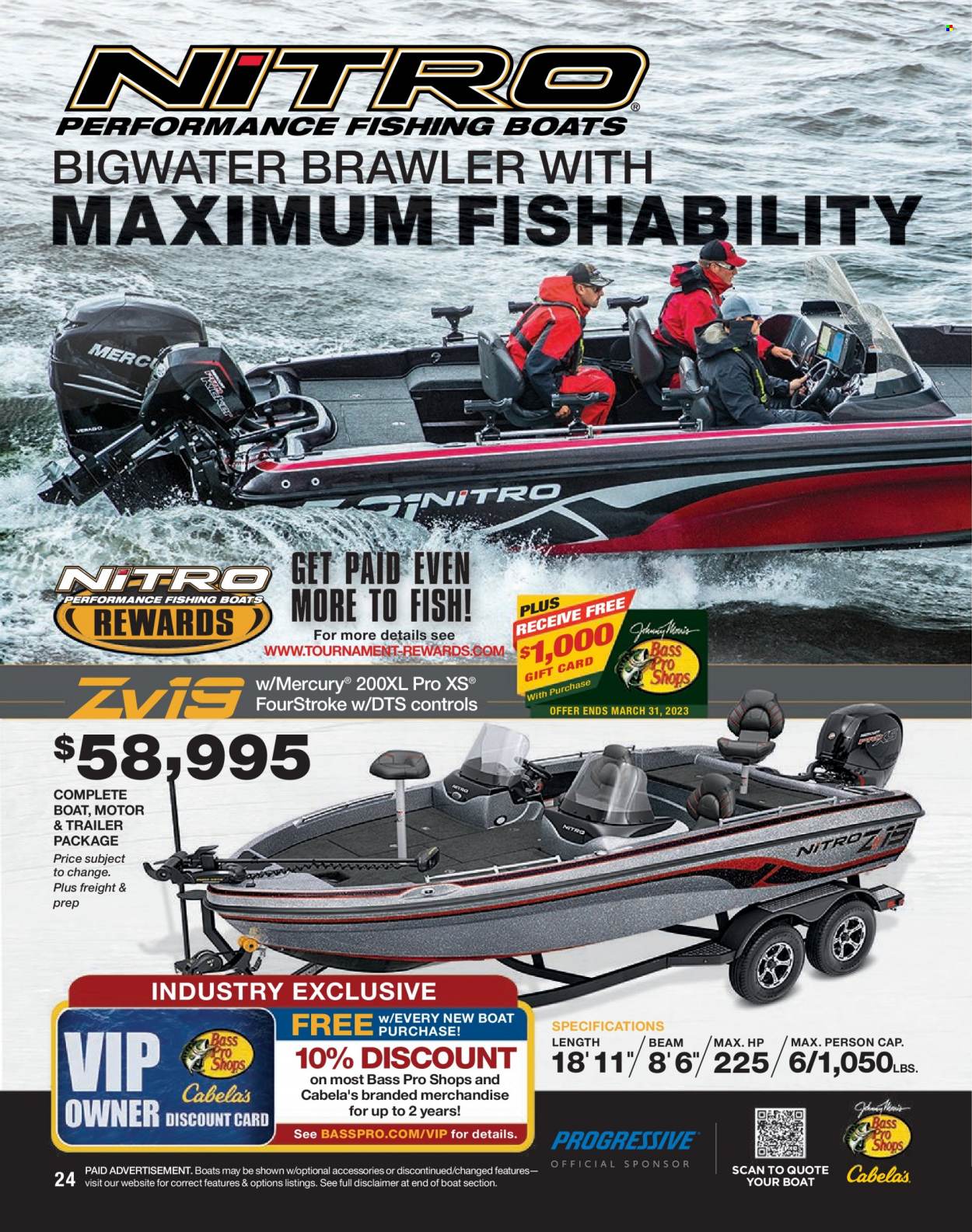 Bass Pro Shops + Cabela's Fishing Master Catalog 2023 - Page 174