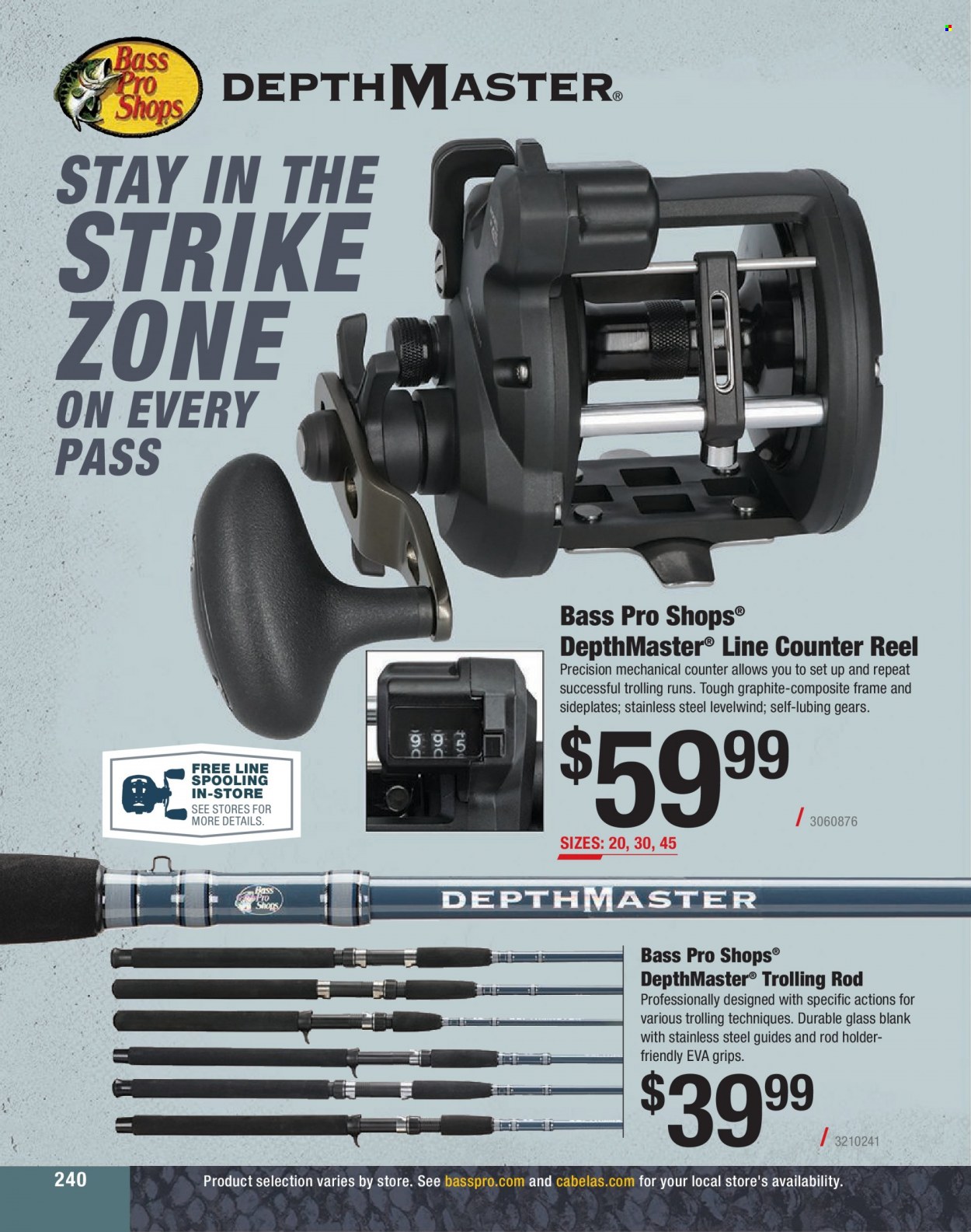 Bass Pro Shops + Cabela's Fishing Master Catalog 2023 - Page 164