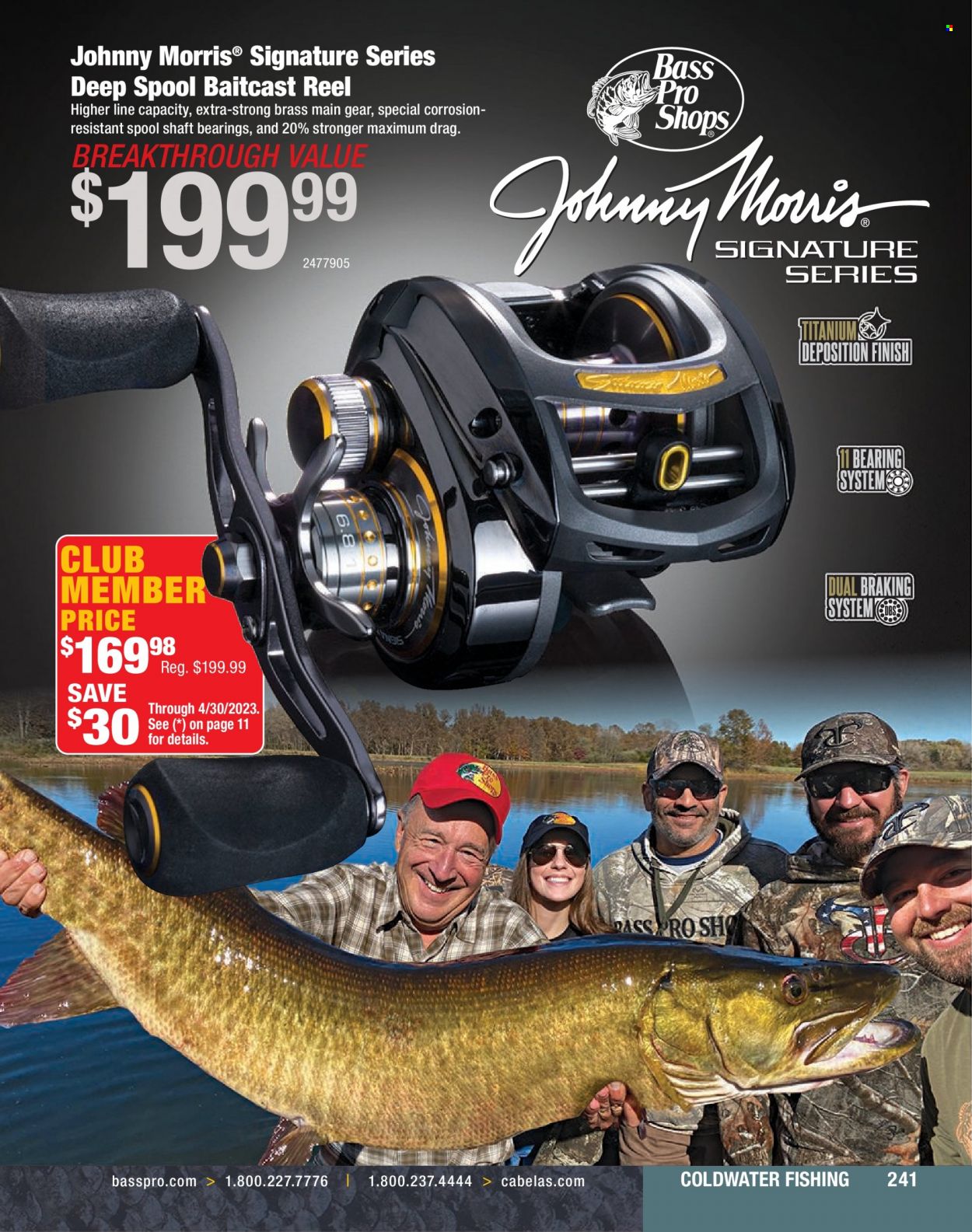 Bass Pro Shops + Cabela's Fishing Master Catalog 2023 - Page 165
