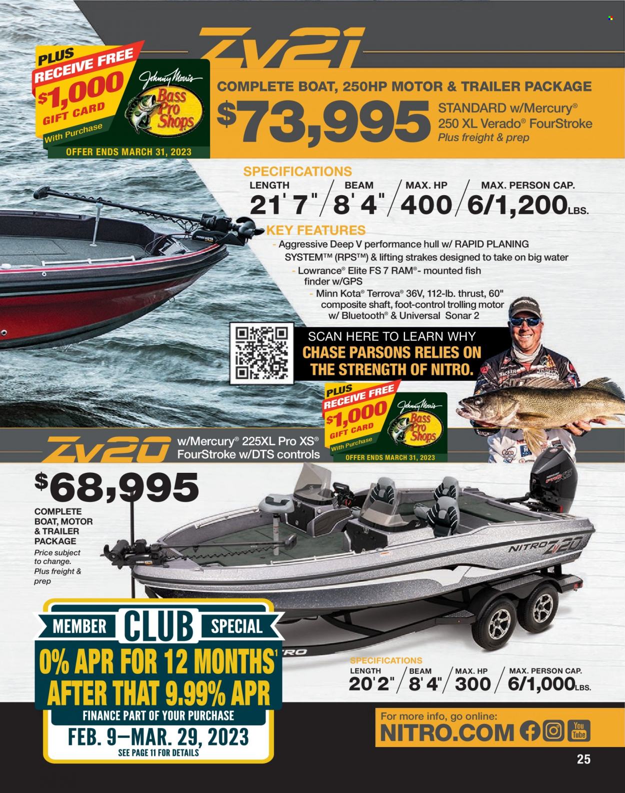 Bass Pro Shops + Cabela's Fishing Master Catalog 2023 - Page 185