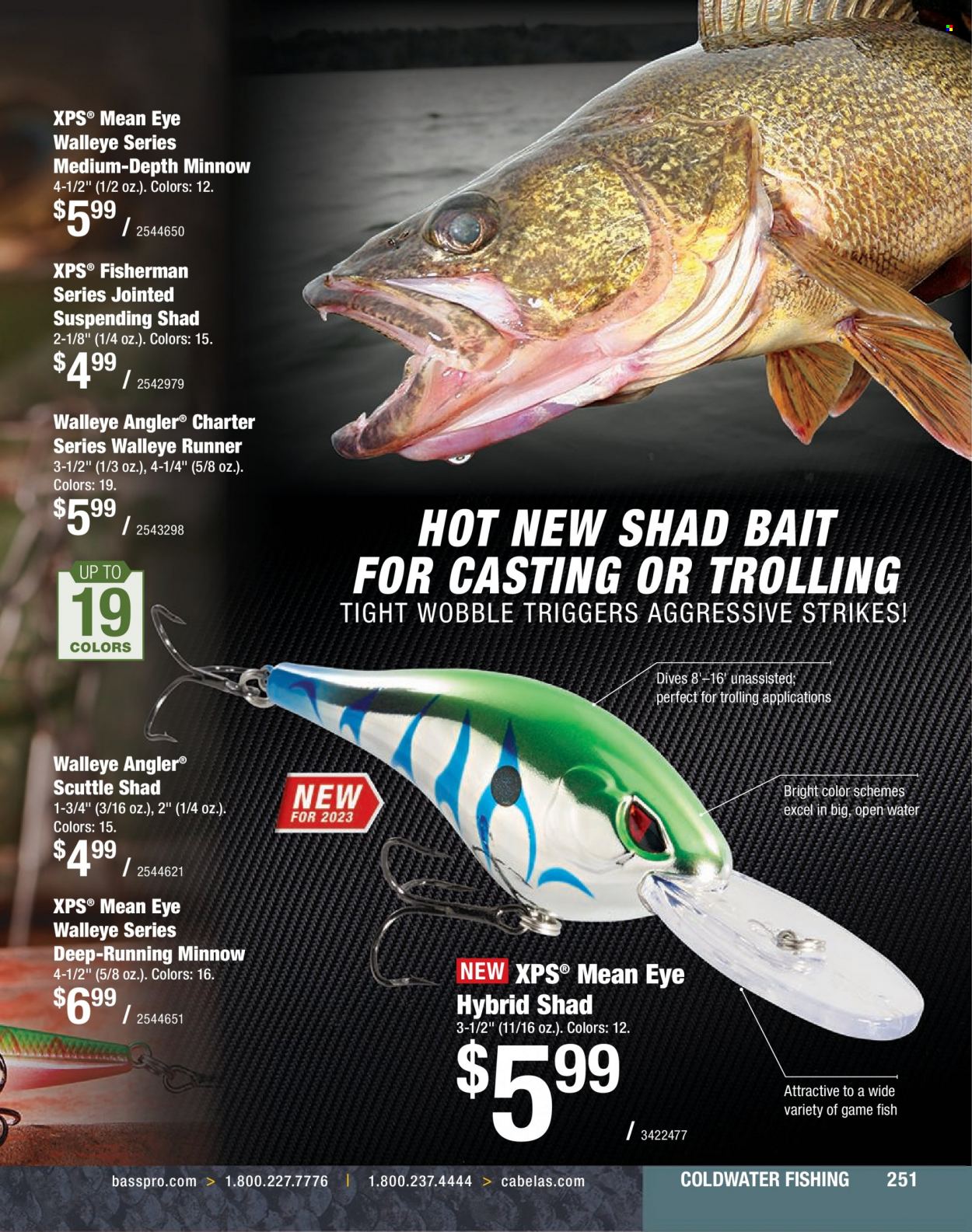 Bass Pro Shops + Cabela's Fishing Master Catalog 2023 - Page 176