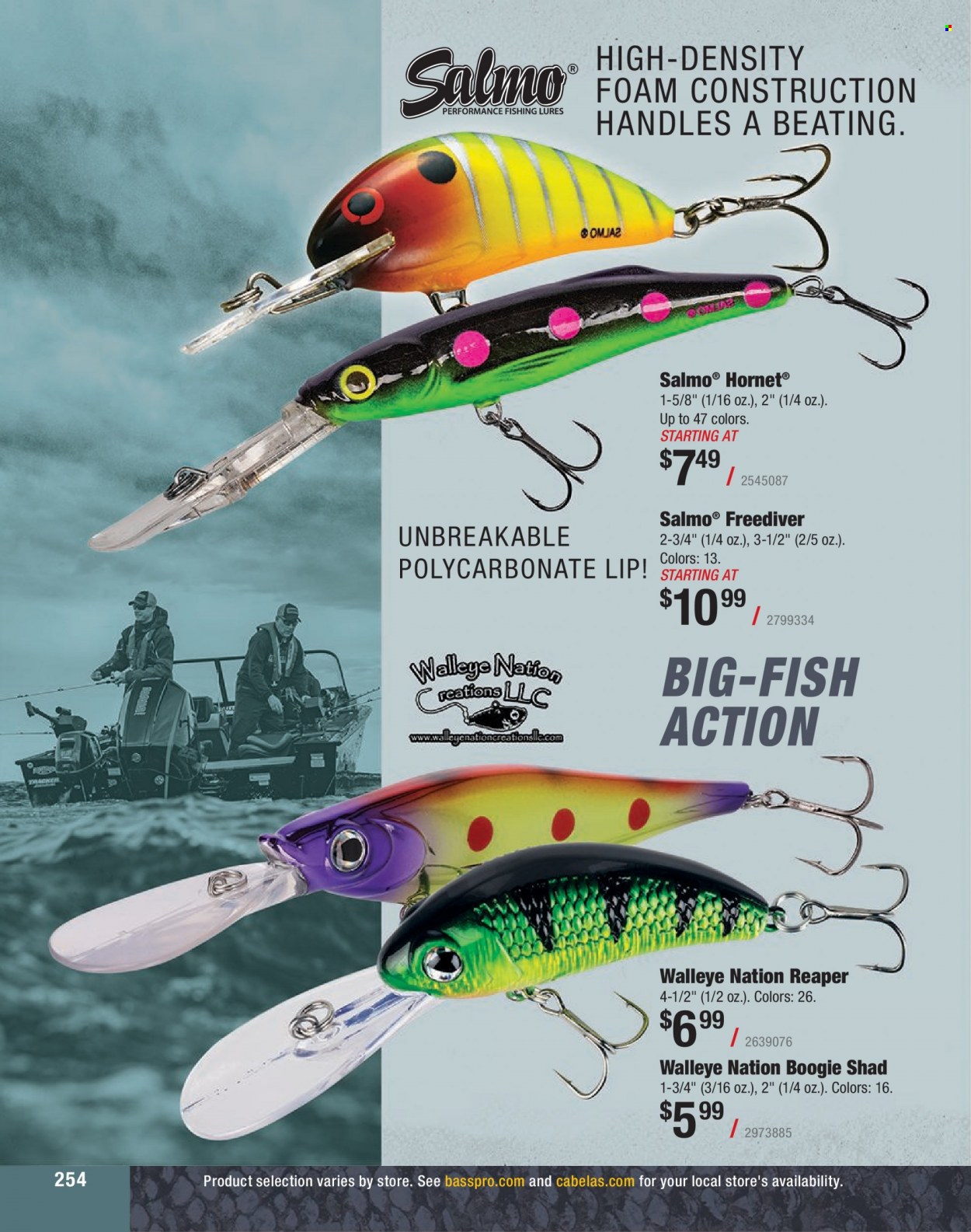 Bass Pro Shops + Cabela's Fishing Master Catalog 2023 - Page 179