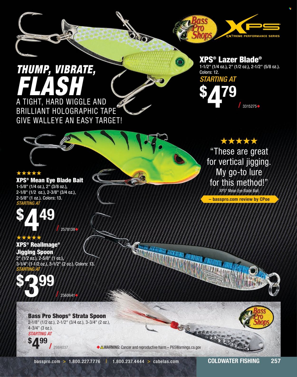 Bass Pro Shops + Cabela's Fishing Master Catalog 2023 - Page 182