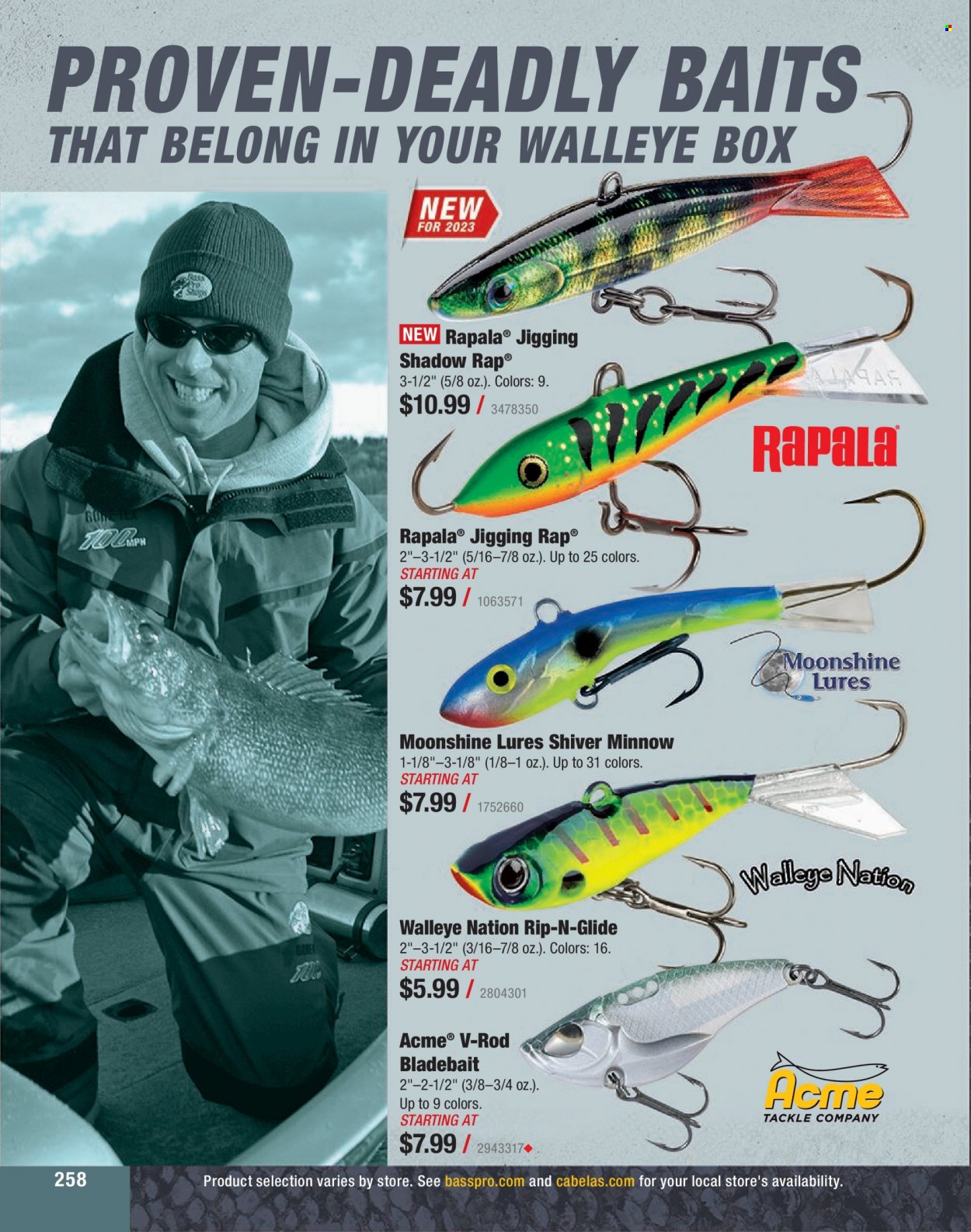 Bass Pro Shops + Cabela's Fishing Master Catalog 2023 - Page 183