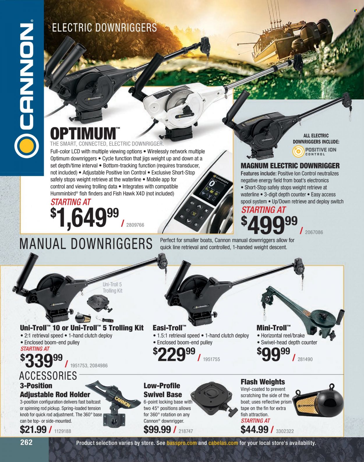 Bass Pro Shops + Cabela's Fishing Master Catalog 2023 - Page 188