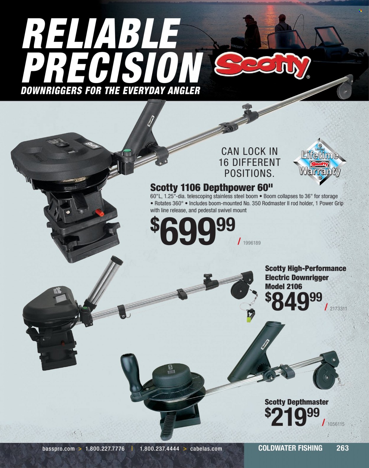 Bass Pro Shops + Cabela's Fishing Master Catalog 2023 - Page 189