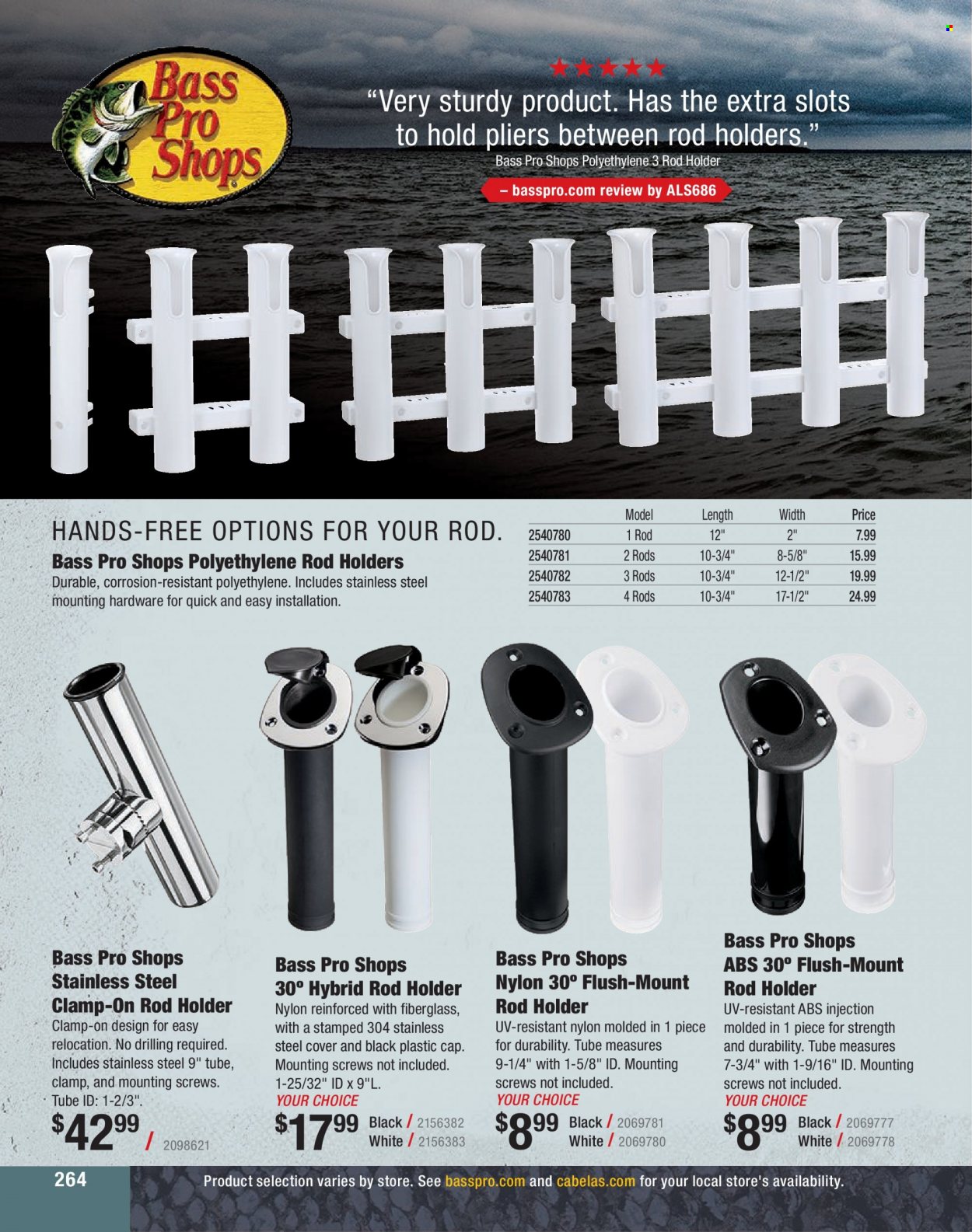 Bass Pro Shops + Cabela's Fishing Master Catalog 2023 - Page 190