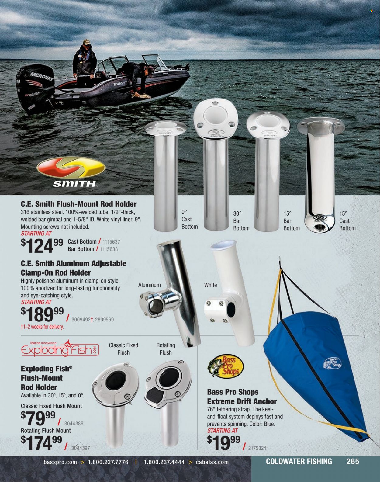 Bass Pro Shops + Cabela's Fishing Master Catalog 2023 - Page 191