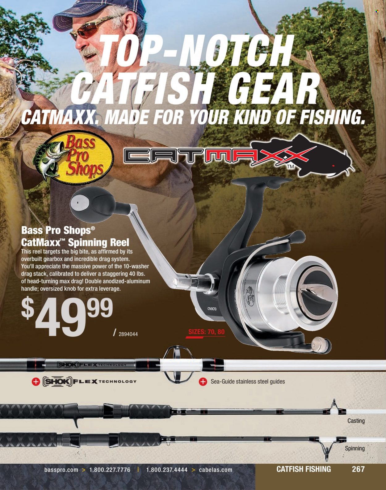 Bass Pro Shops + Cabela's Fishing Master Catalog 2023 - Page 193