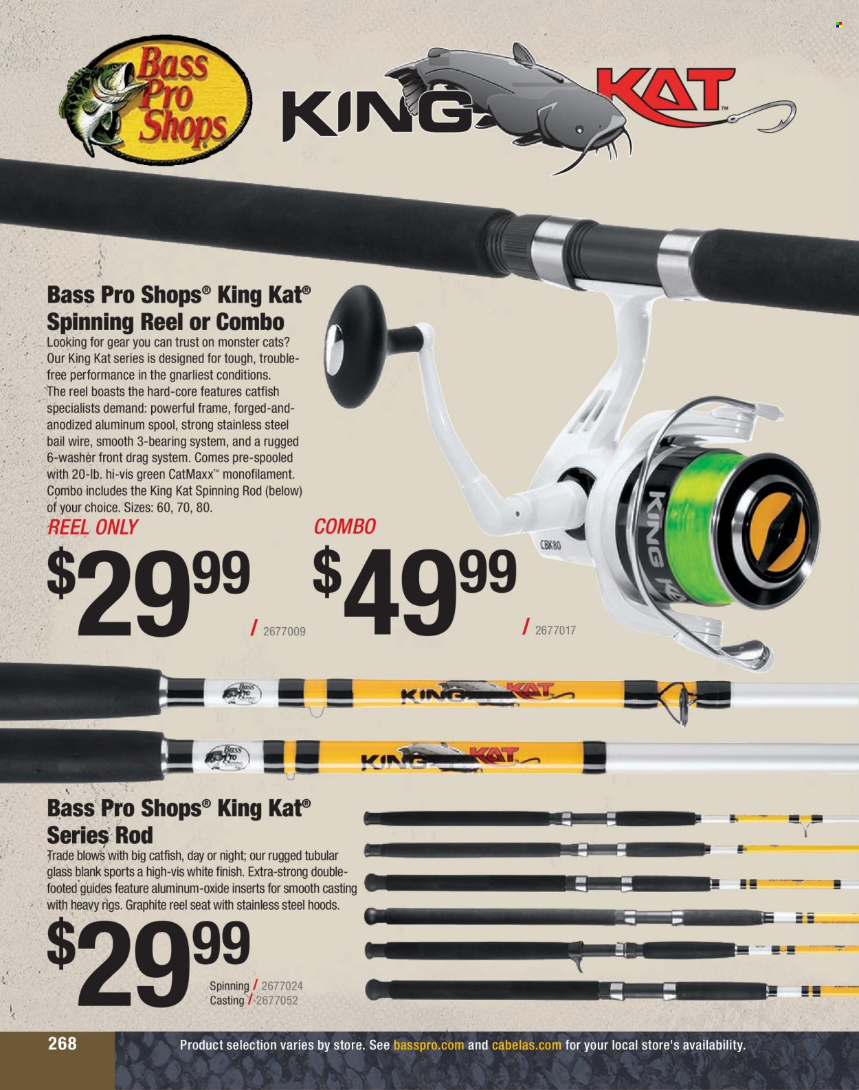 Bass Pro Shops + Cabela's Fishing Master Catalog 2023 - Page 194