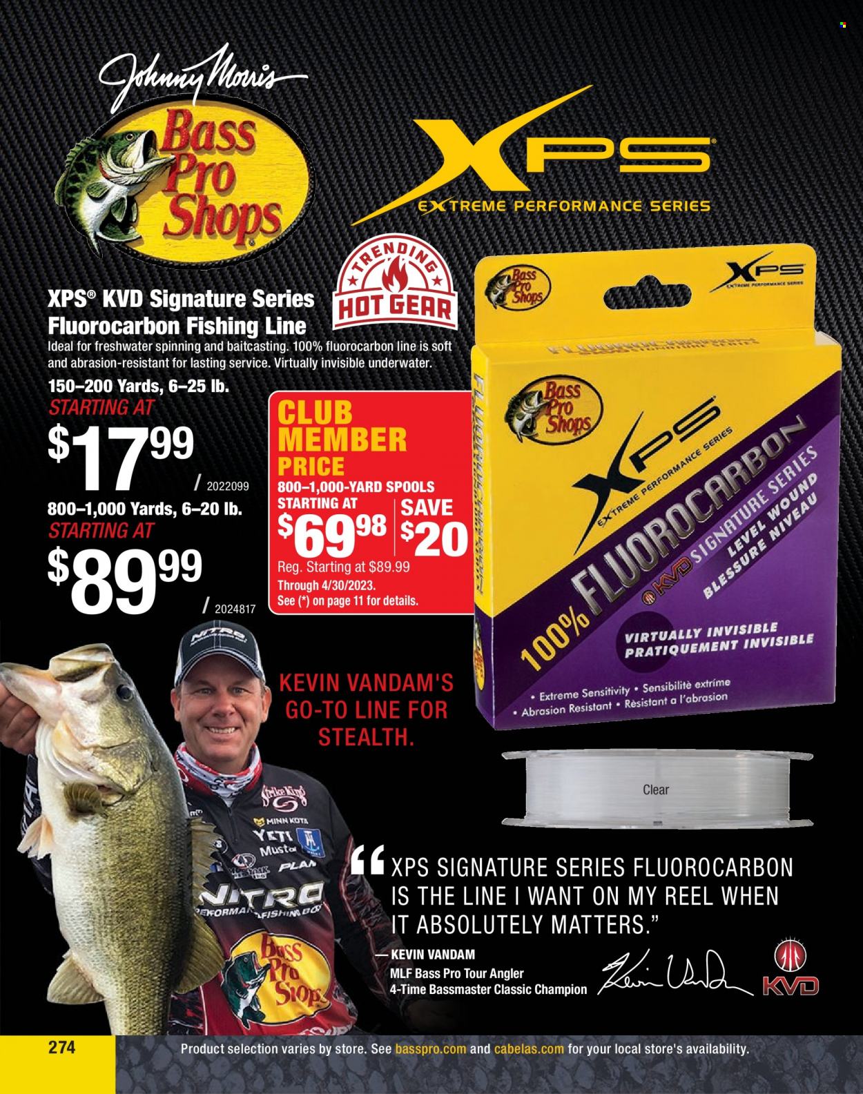 Bass Pro Shops + Cabela's Fishing Master Catalog 2023 - Page 201