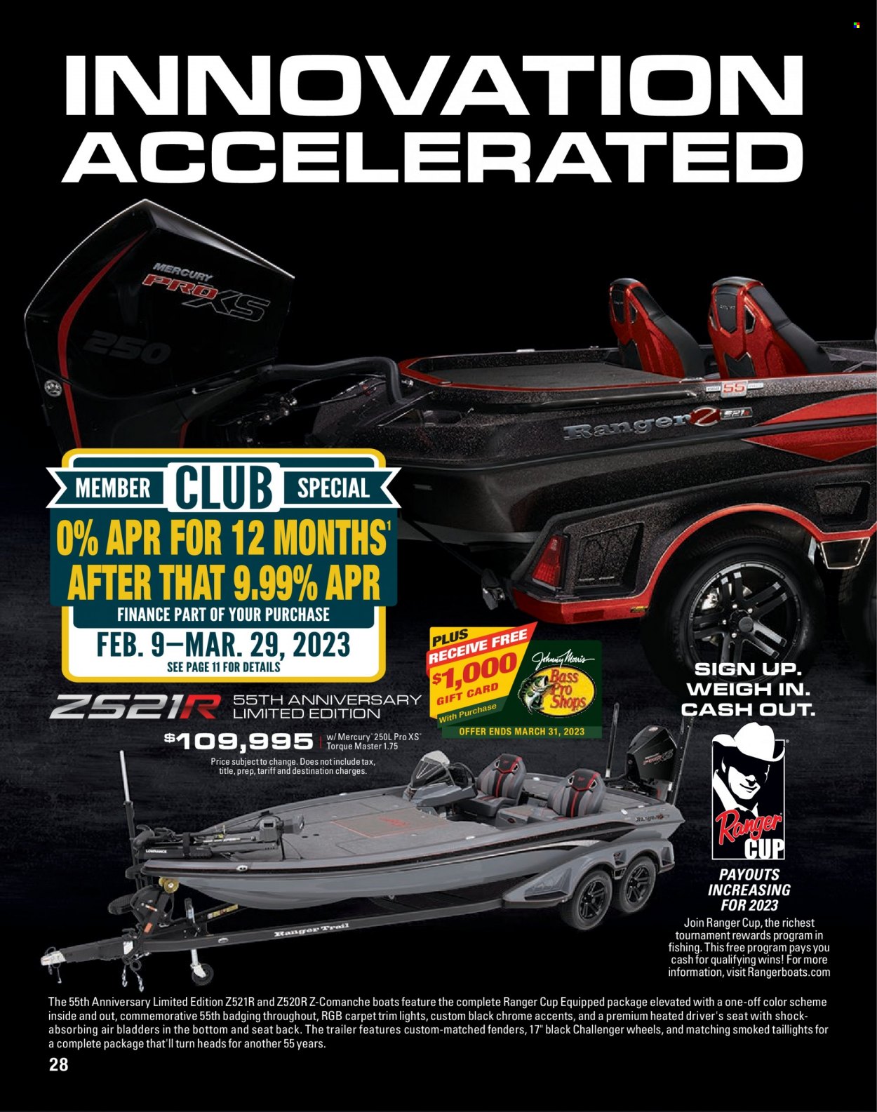 Bass Pro Shops + Cabela's Fishing Master Catalog 2023 - Page 218