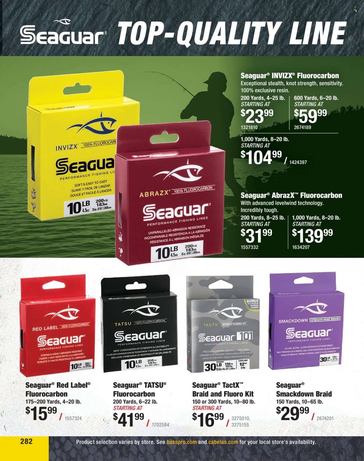Bass Pro Shops + Cabela's Fishing Master Catalog 2023 - Page 210