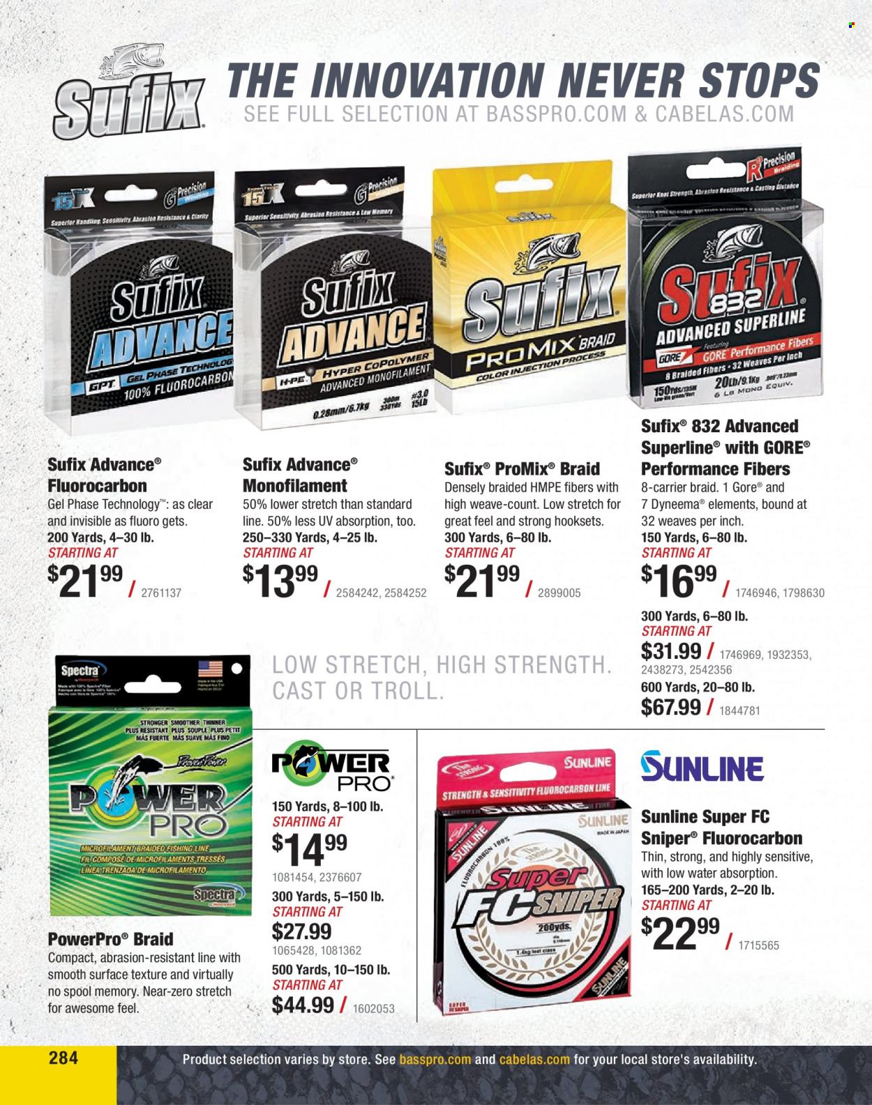 Bass Pro Shops + Cabela's Fishing Master Catalog 2023 - Page 212