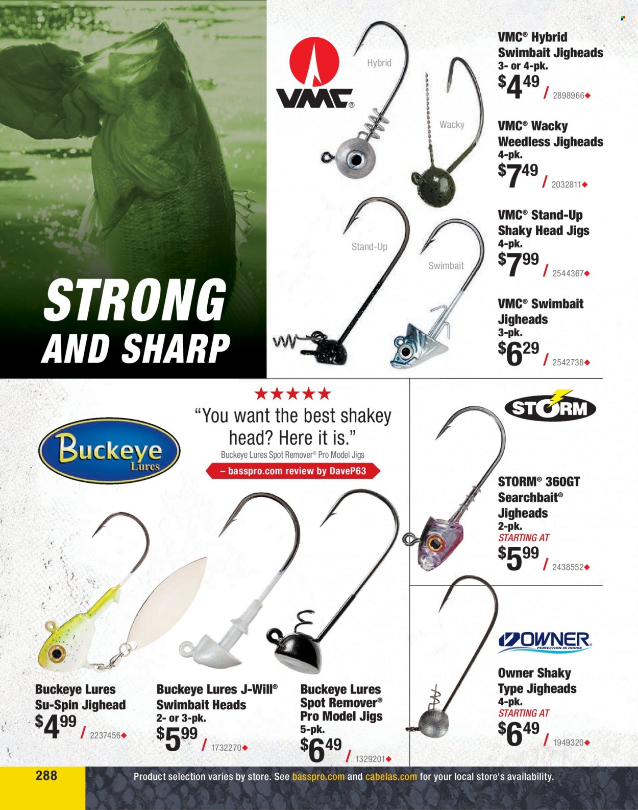 Bass Pro Shops + Cabela's Fishing Master Catalog 2023 - Page 216