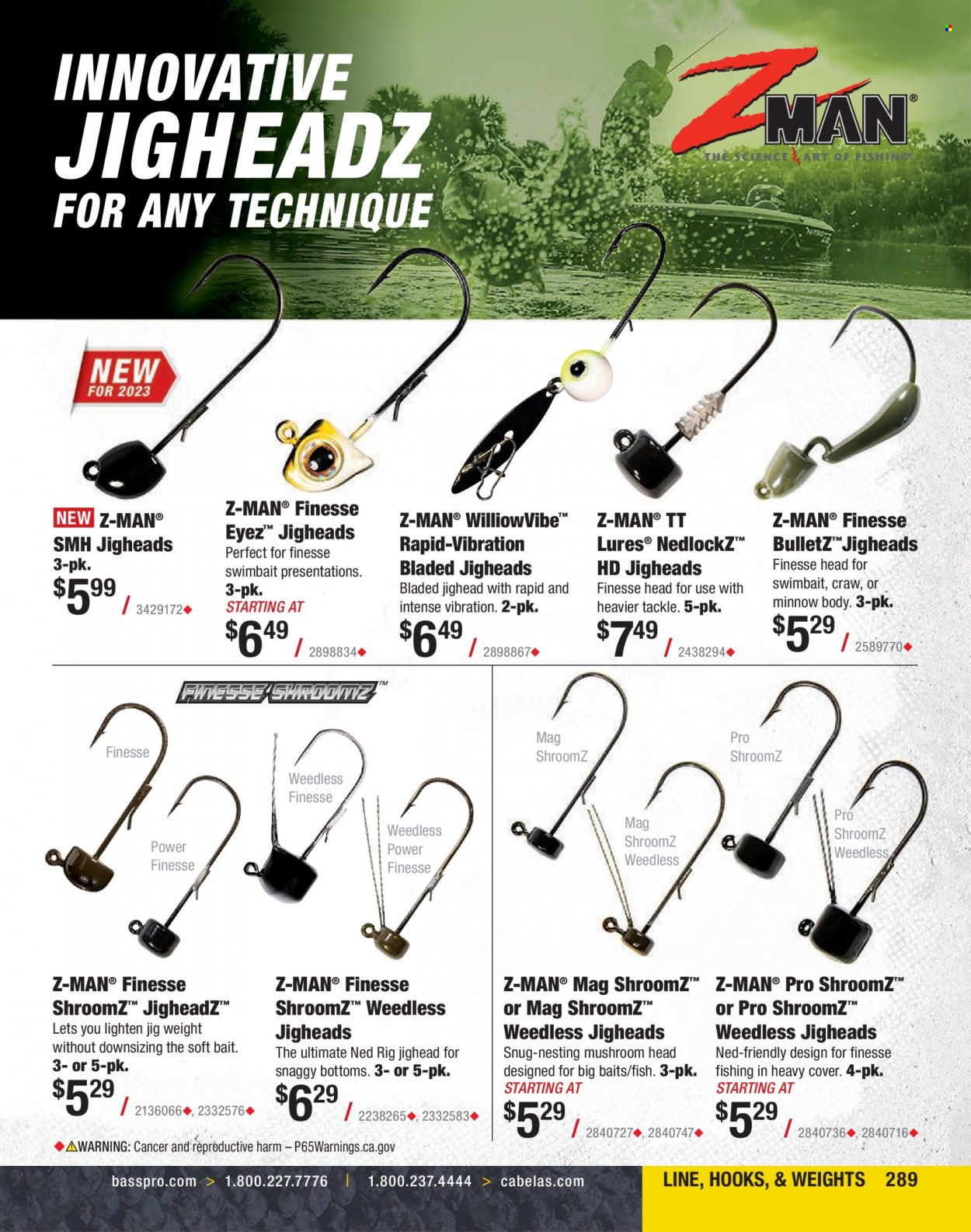 Bass Pro Shops + Cabela's Fishing Master Catalog 2023 - Page 217