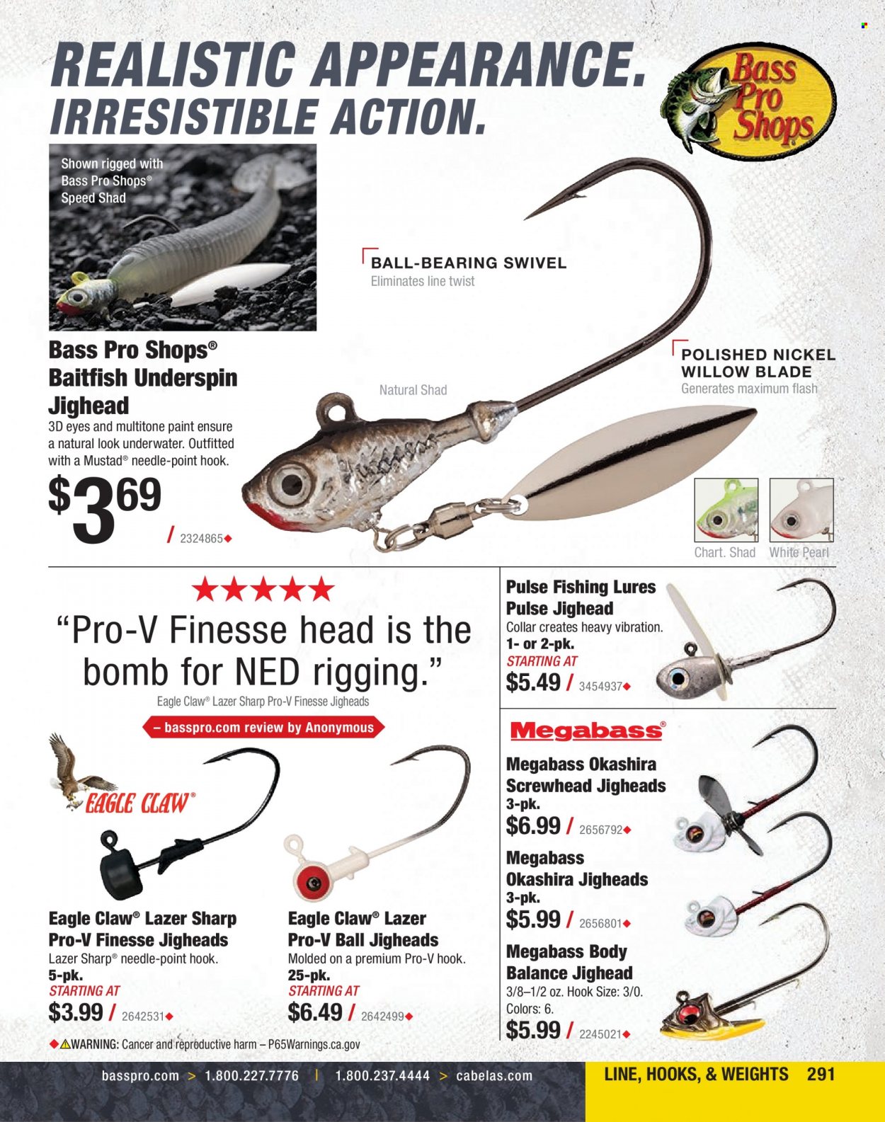 Bass Pro Shops + Cabela's Fishing Master Catalog 2023 - Page 220
