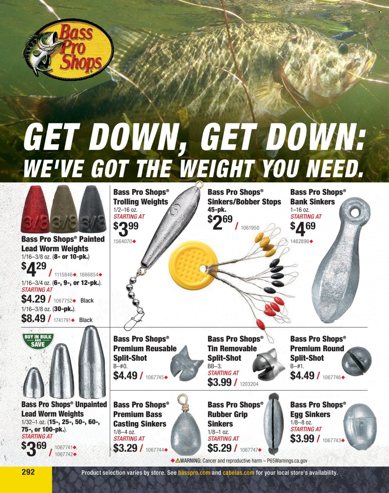 Bass Pro Shops + Cabela's Fishing Master Catalog 2023 - Page 221