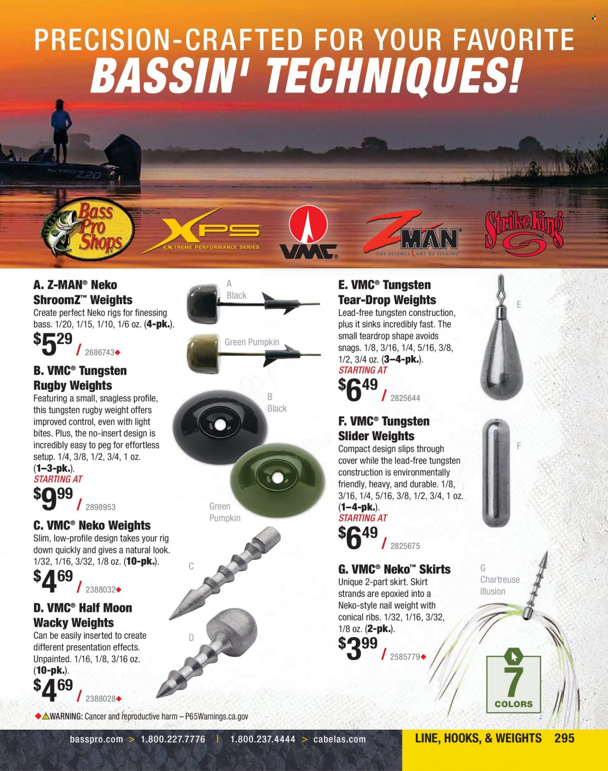Bass Pro Shops + Cabela's Fishing Master Catalog 2023 - Page 224