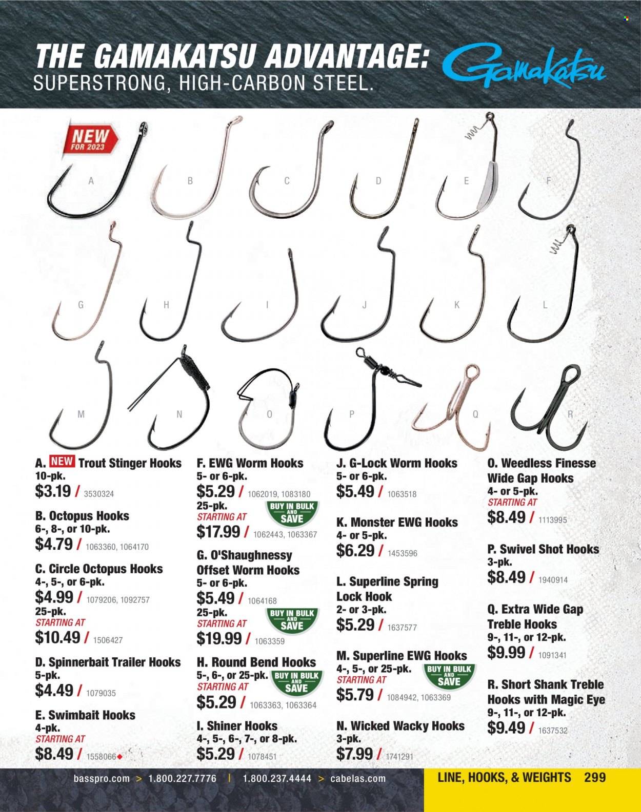 Bass Pro Shops + Cabela's Fishing Master Catalog 2023 - Page 228