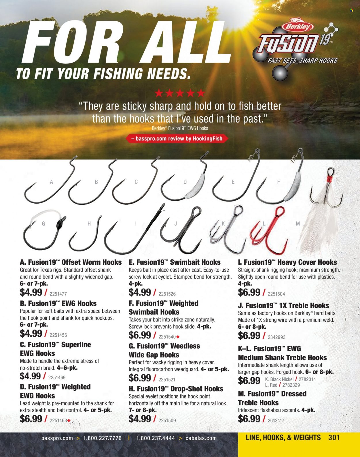 Bass Pro Shops + Cabela's Fishing Master Catalog 2023 - Page 231