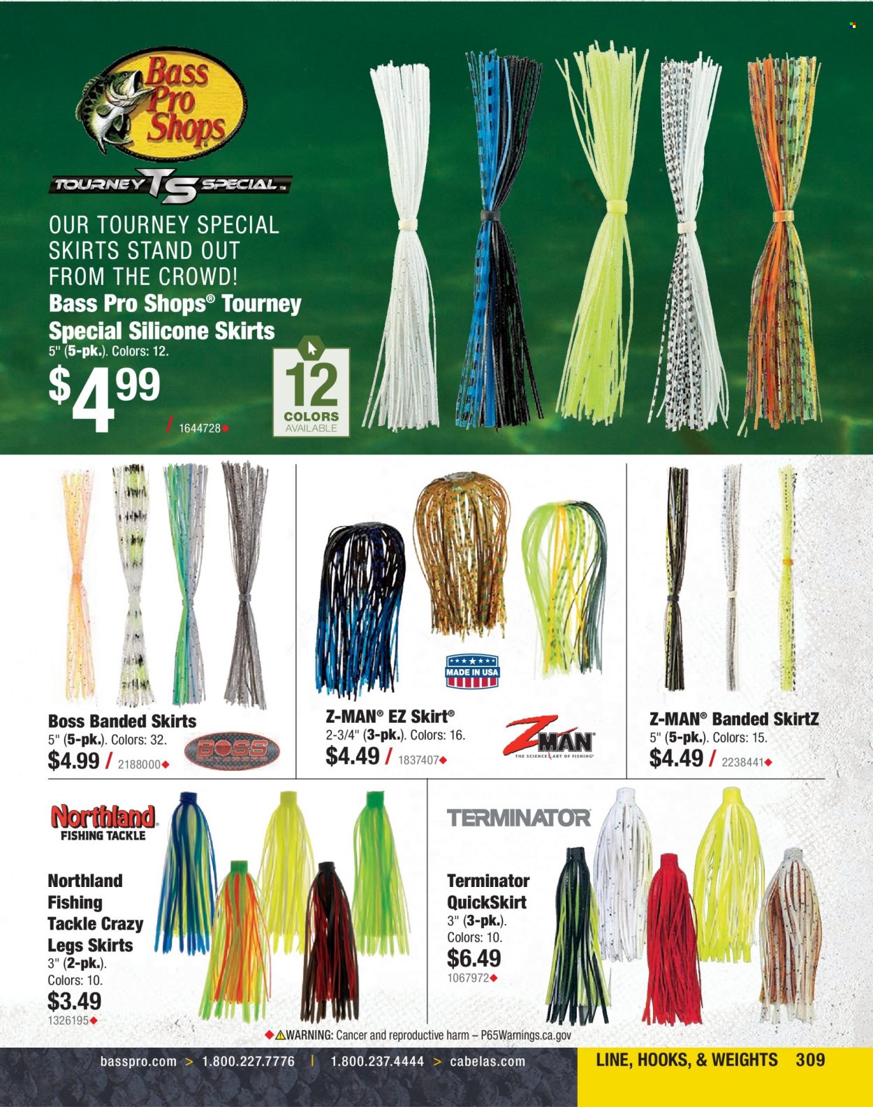Bass Pro Shops + Cabela's Fishing Master Catalog 2023 - Page 239