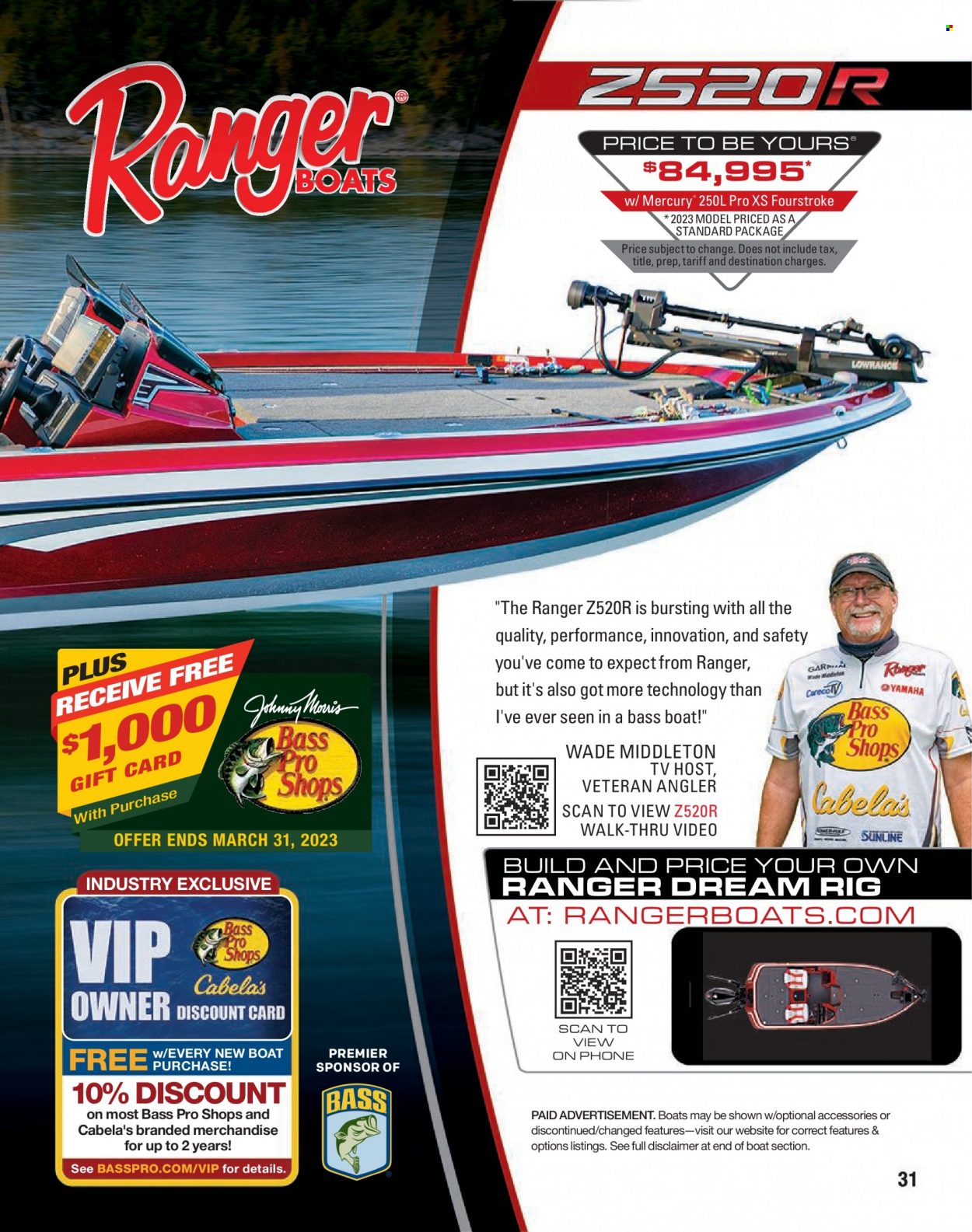 Bass Pro Shops + Cabela's Fishing Master Catalog 2023 - Page 251
