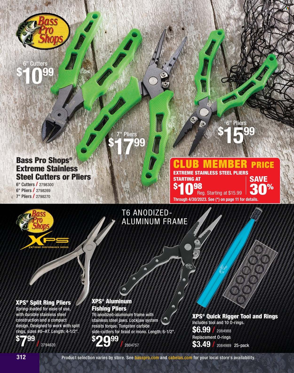 Bass Pro Shops + Cabela's Fishing Master Catalog 2023 - Page 243