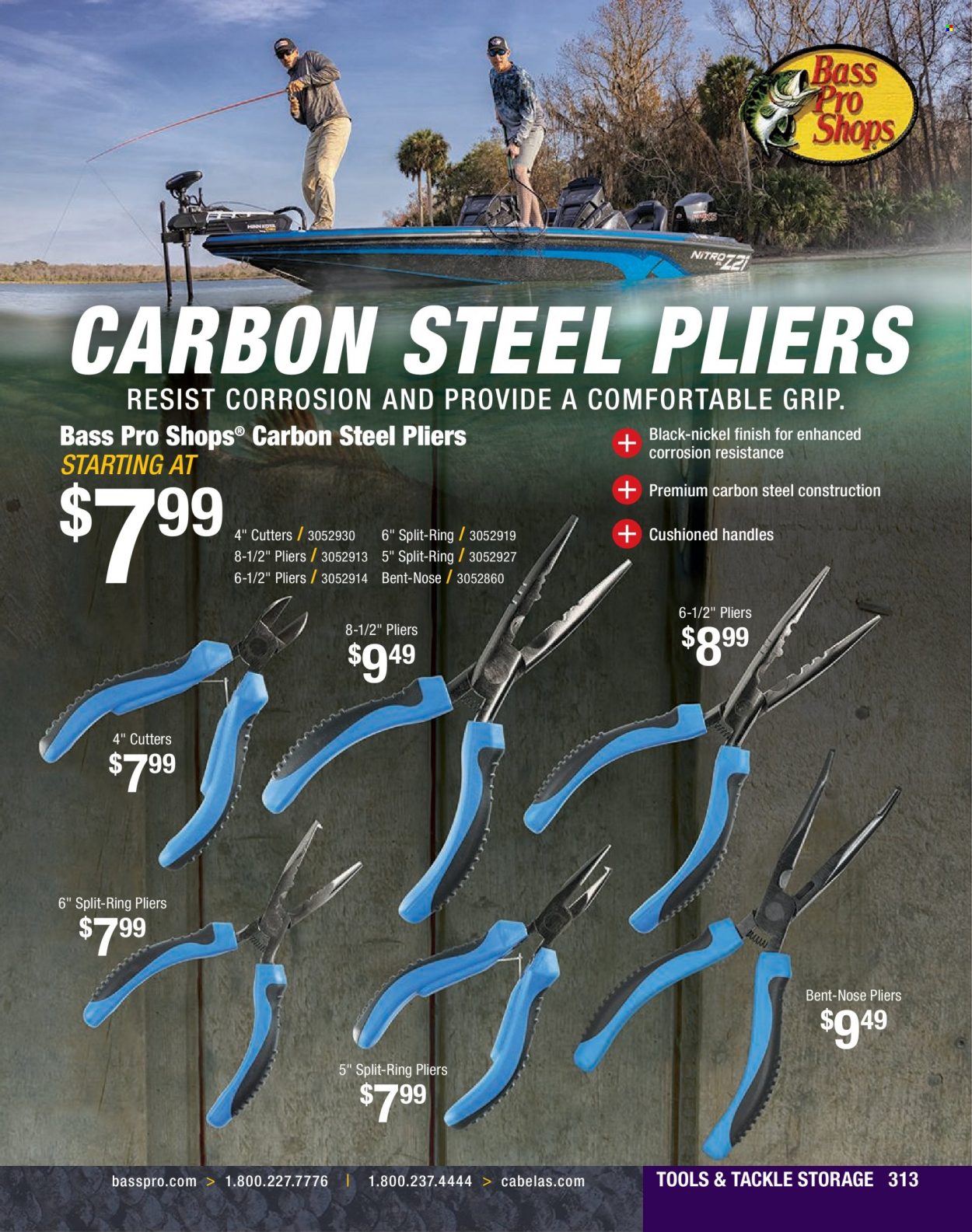Bass Pro Shops + Cabela's Fishing Master Catalog 2023 - Page 244