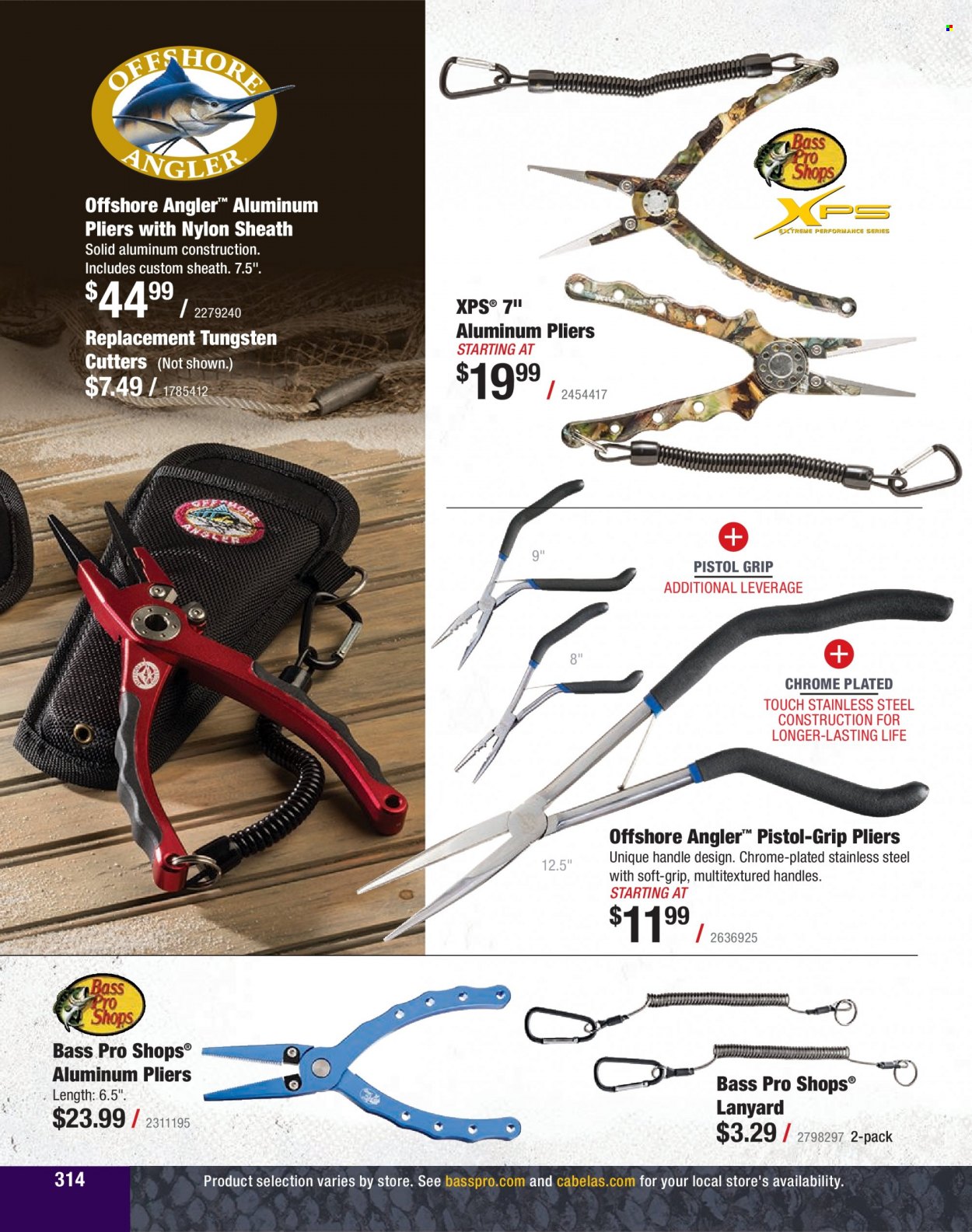 Bass Pro Shops + Cabela's Fishing Master Catalog 2023 - Page 245