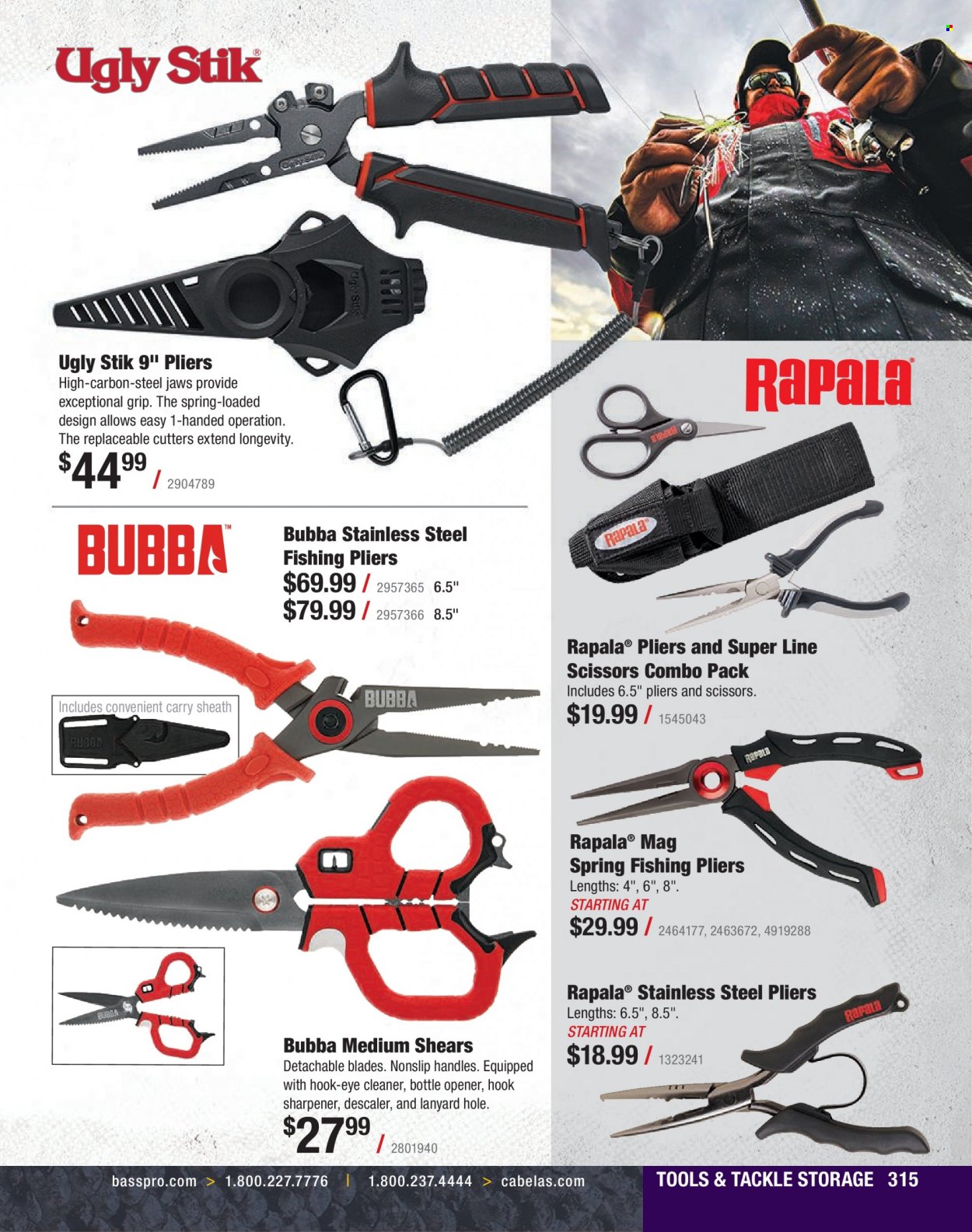 Bass Pro Shops + Cabela's Fishing Master Catalog 2023 - Page 246