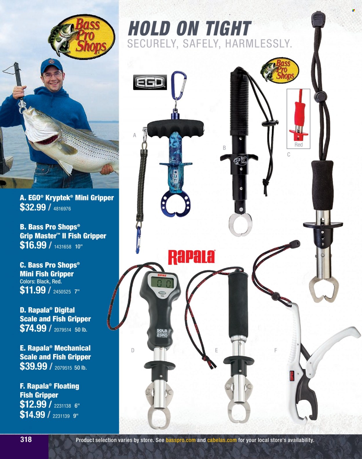 Bass Pro Shops + Cabela's Fishing Master Catalog 2023 - Page 249