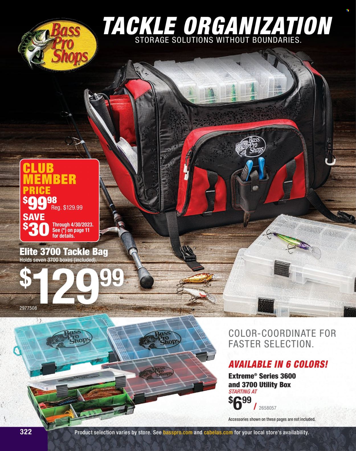 Bass Pro Shops + Cabela's Fishing Master Catalog 2023 - Page 254