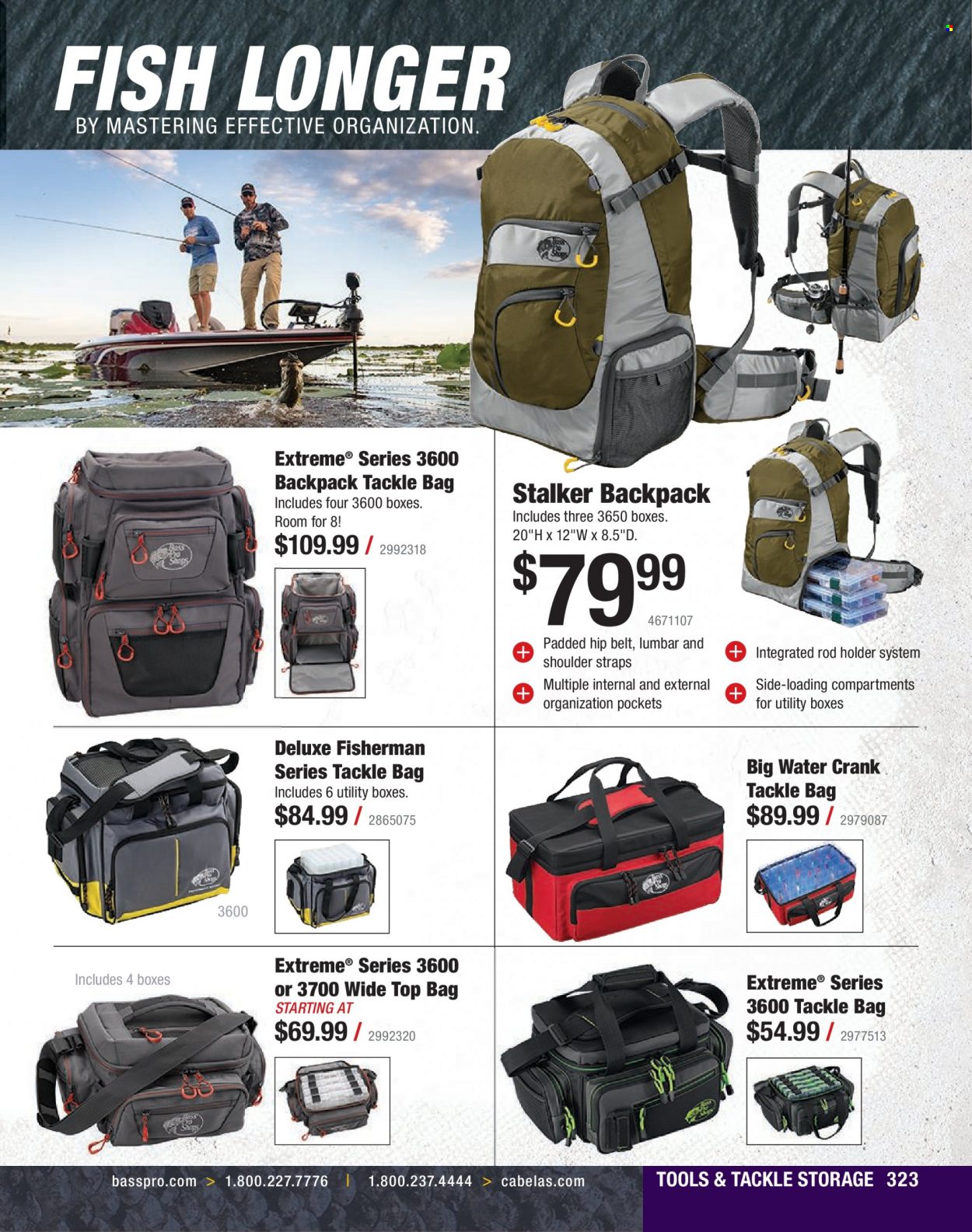 Bass Pro Shops + Cabela's Fishing Master Catalog 2023 - Page 255