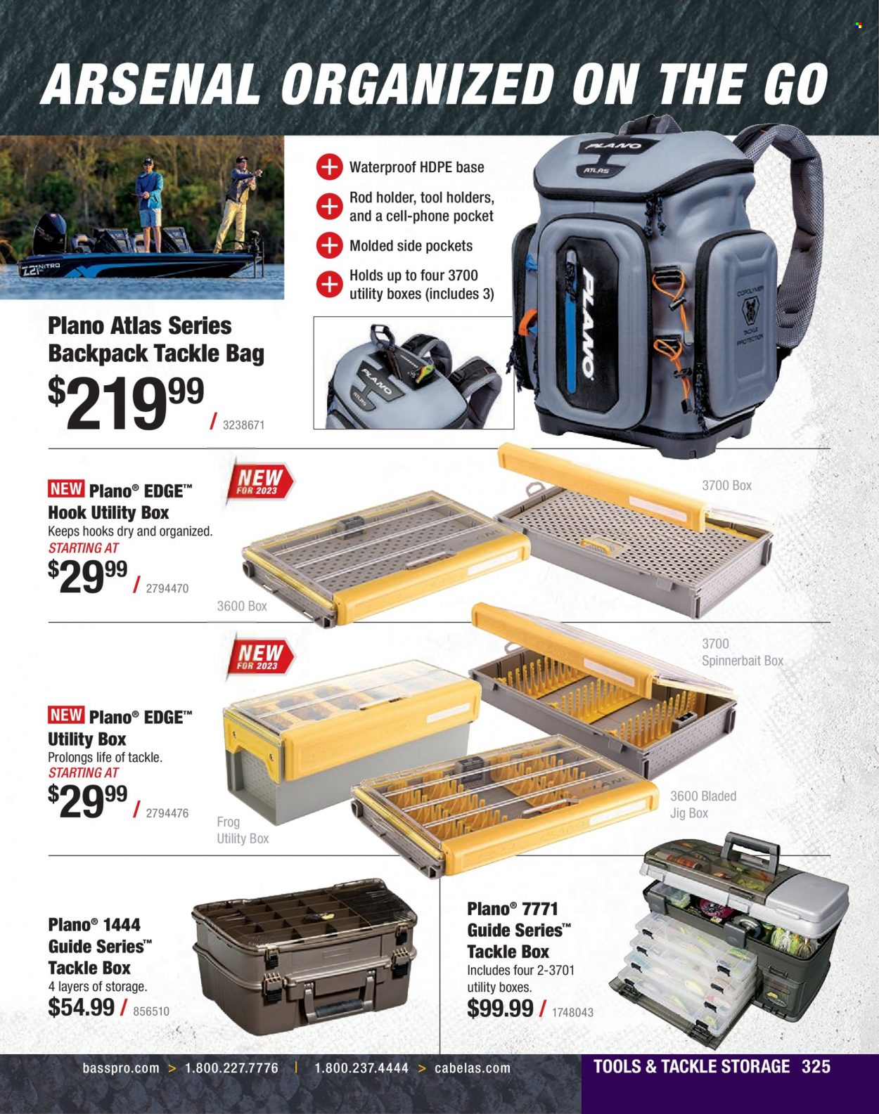 Bass Pro Shops + Cabela's Fishing Master Catalog 2023 - Page 257