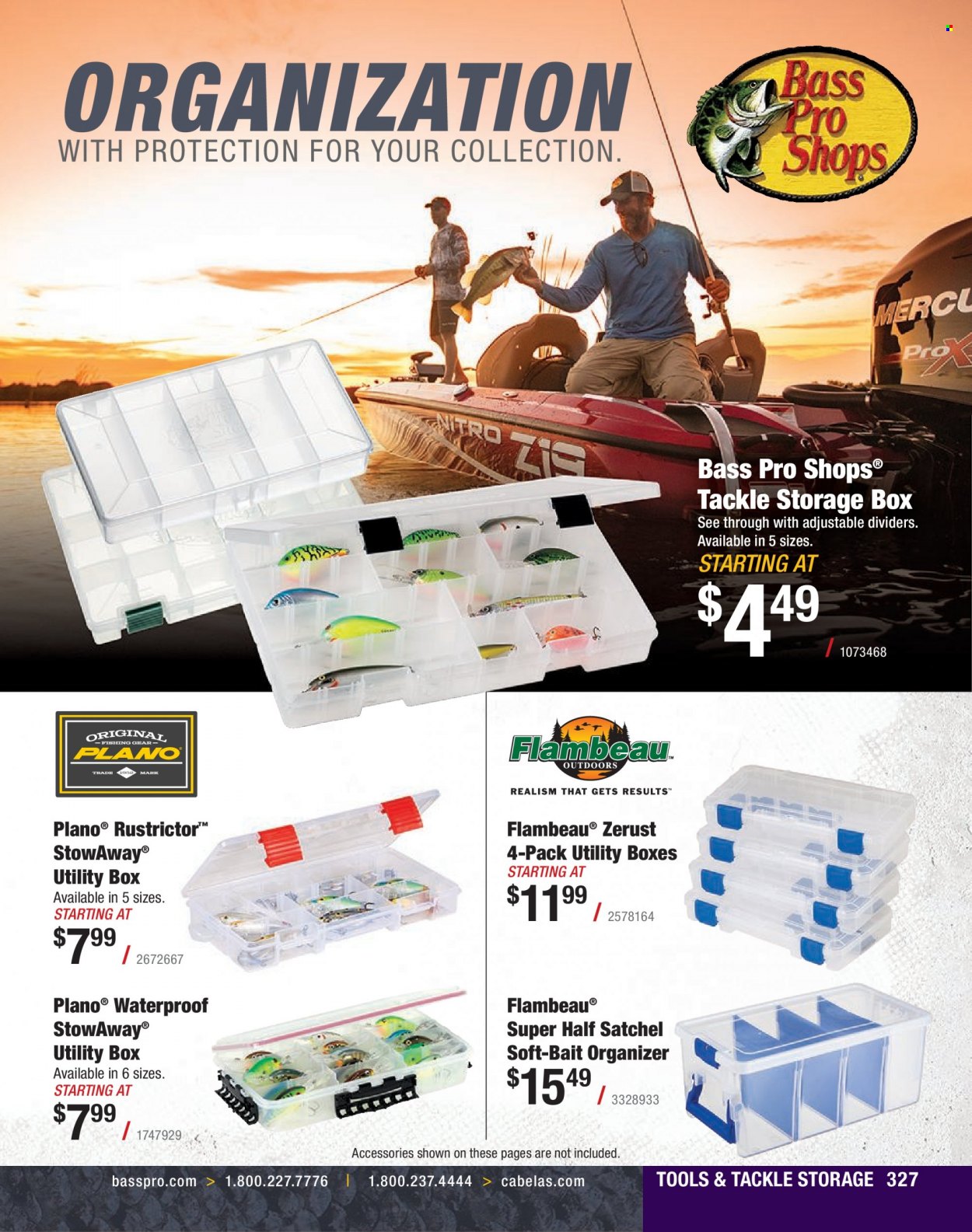 Bass Pro Shops + Cabela's Fishing Master Catalog 2023 - Page 259
