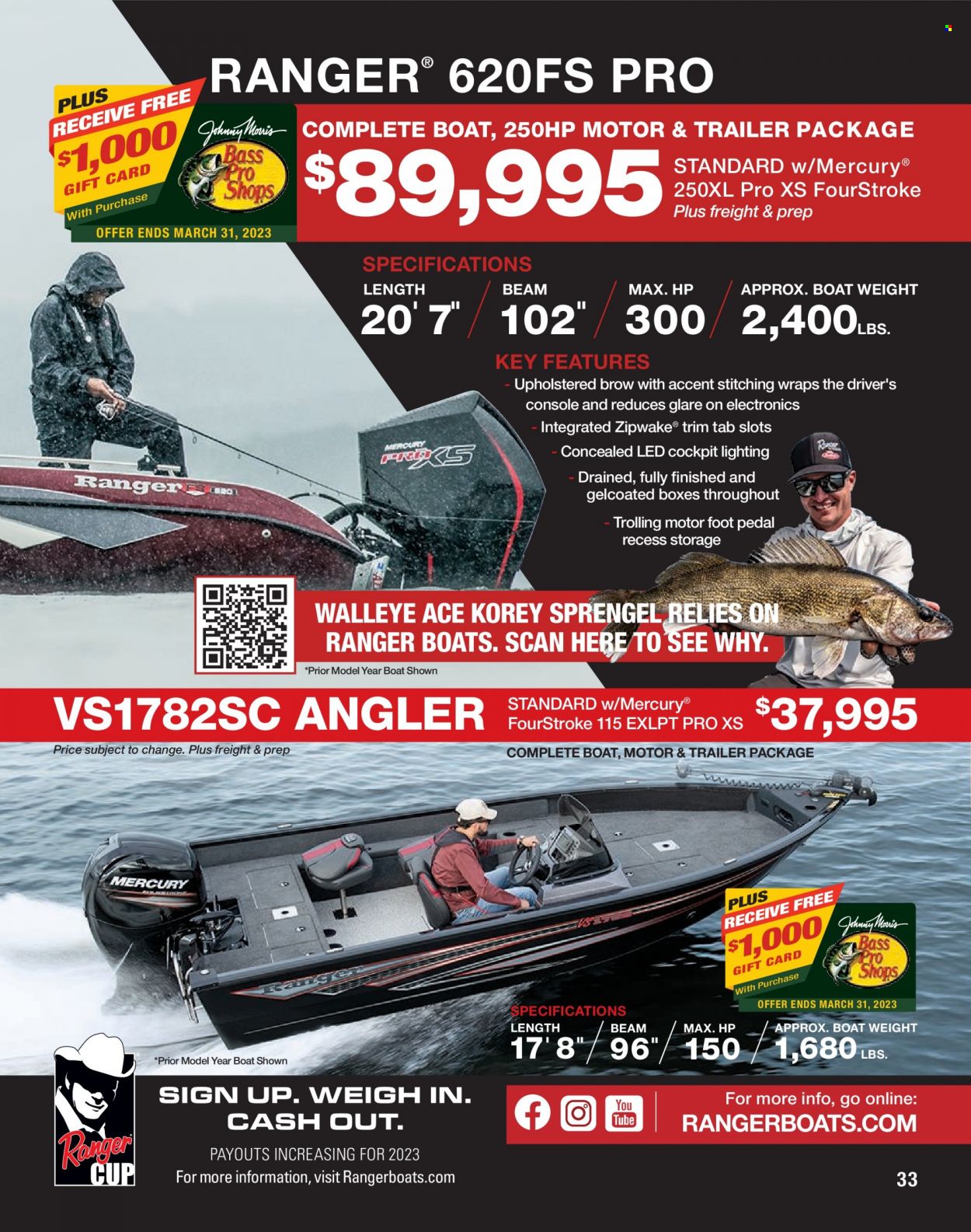 Bass Pro Shops + Cabela's Fishing Master Catalog 2023 - Page 273