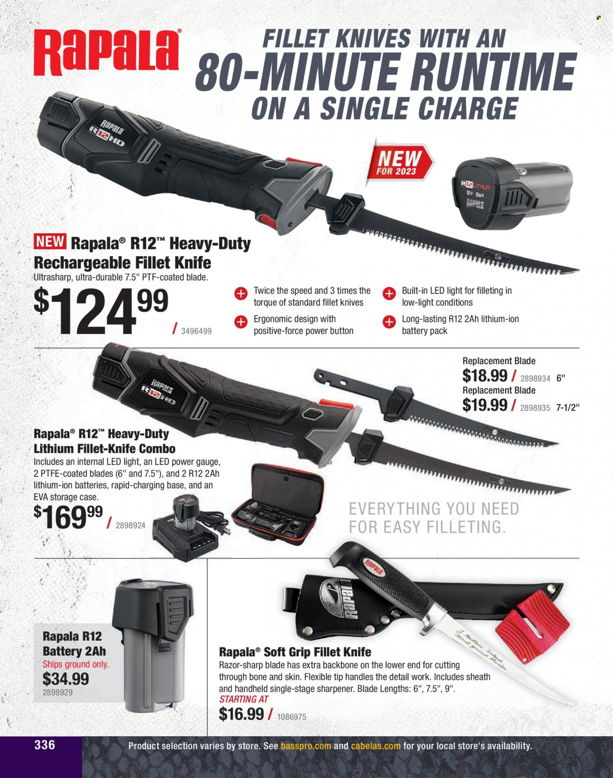 Bass Pro Shops + Cabela's Fishing Master Catalog 2023 - Page 269