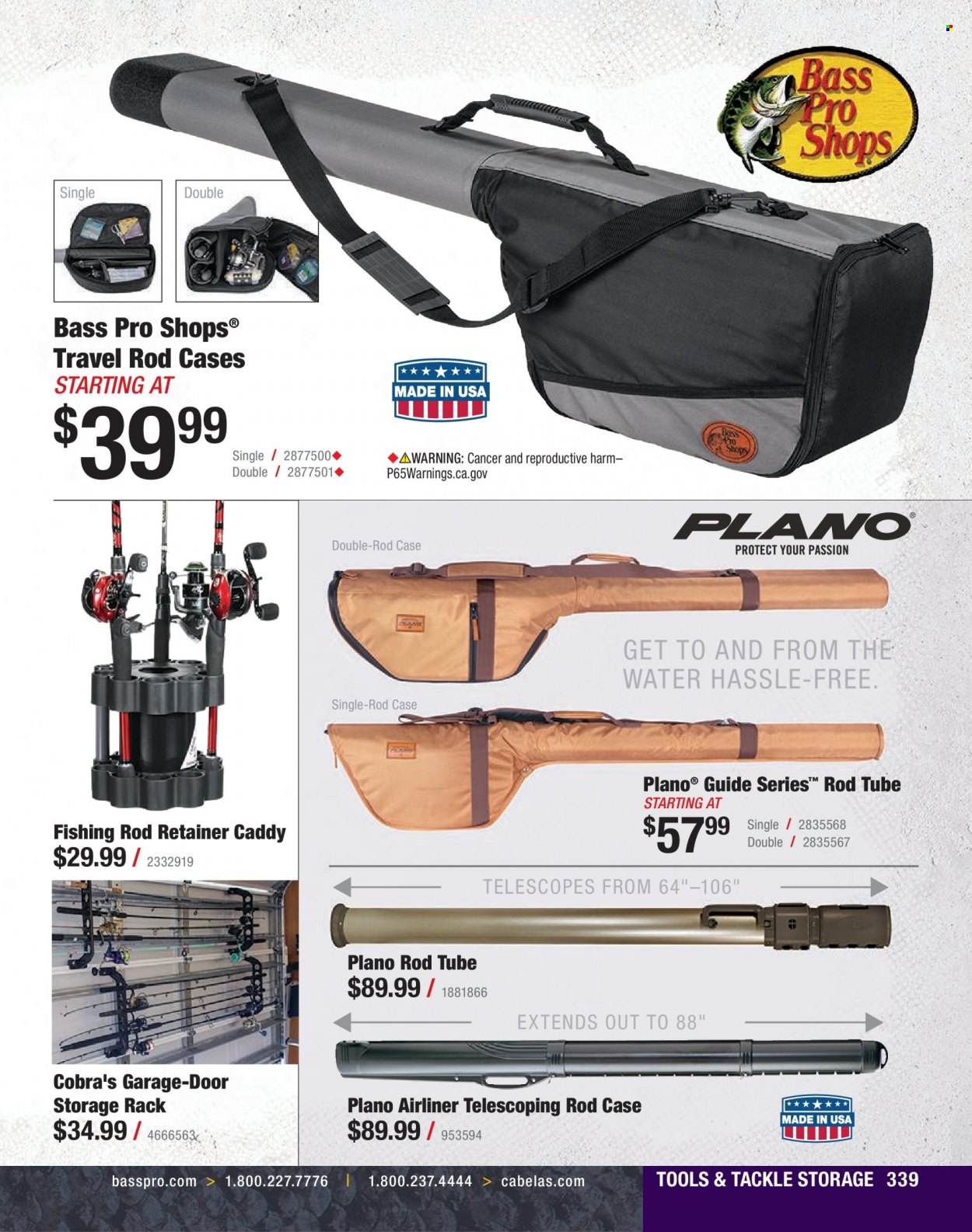 Bass Pro Shops + Cabela's Fishing Master Catalog 2023 - Page 272