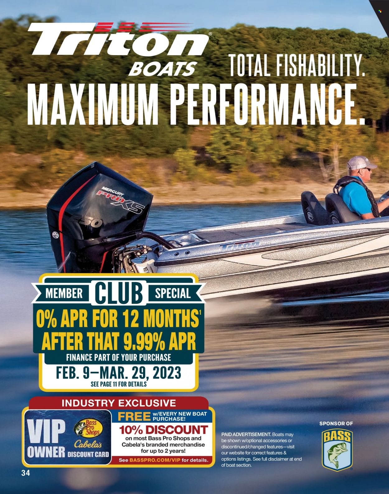 Bass Pro Shops + Cabela's Fishing Master Catalog 2023 - Page 284