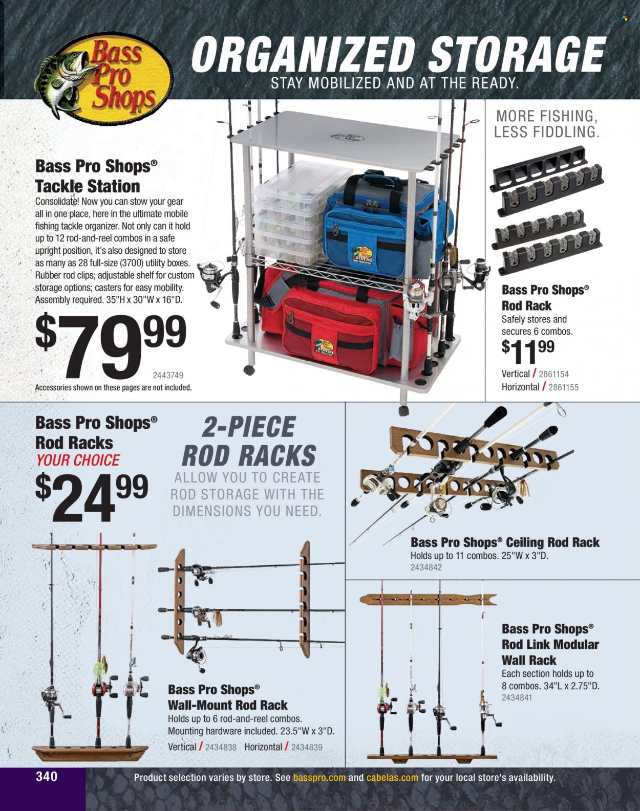 Bass Pro Shops + Cabela's Fishing Master Catalog 2023 - Page 274