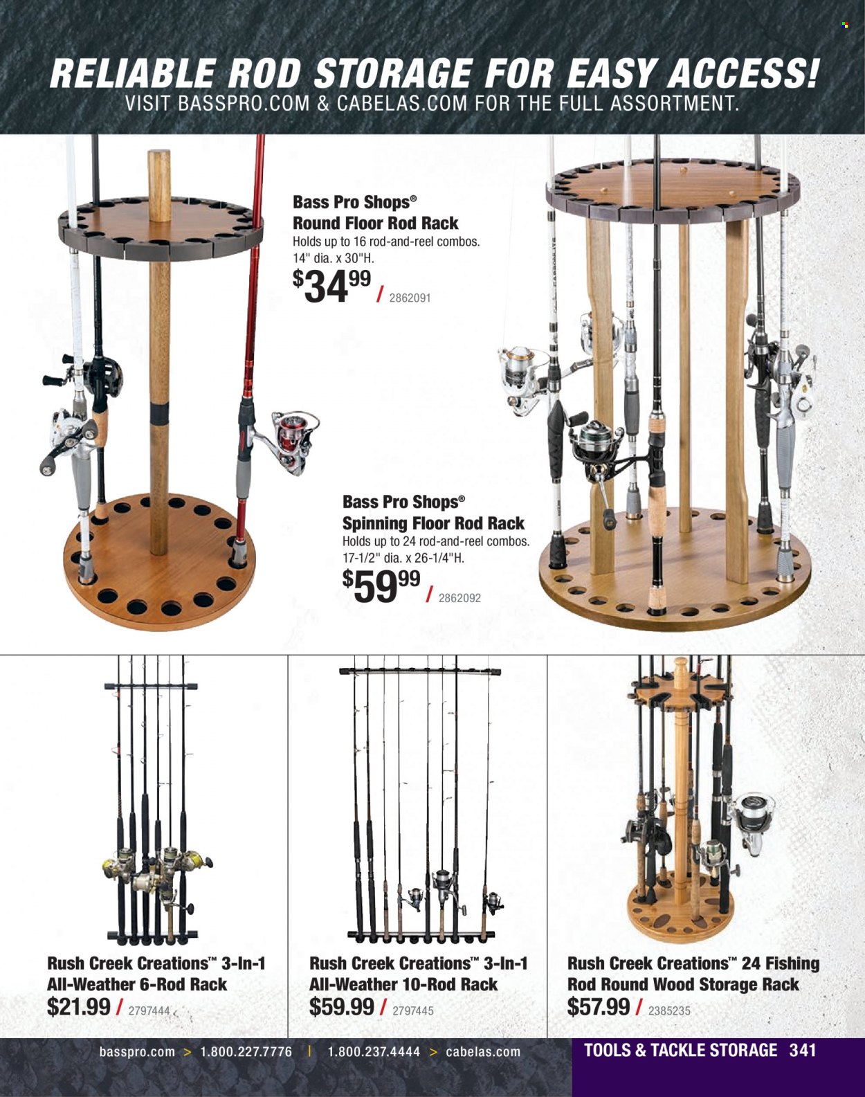 Bass Pro Shops + Cabela's Fishing Master Catalog 2023 - Page 275