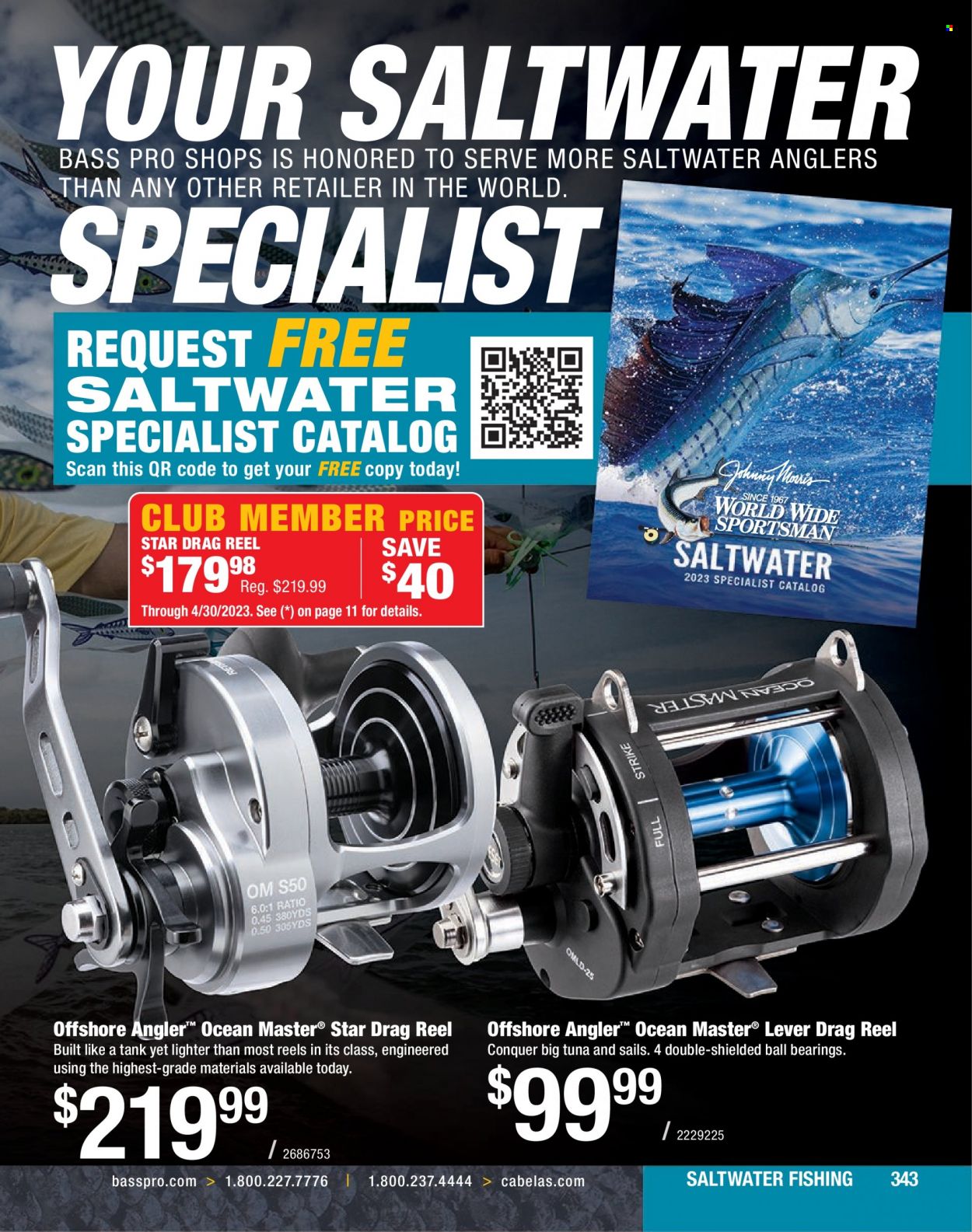 Bass Pro Shops + Cabela's Fishing Master Catalog 2023 - Page 277