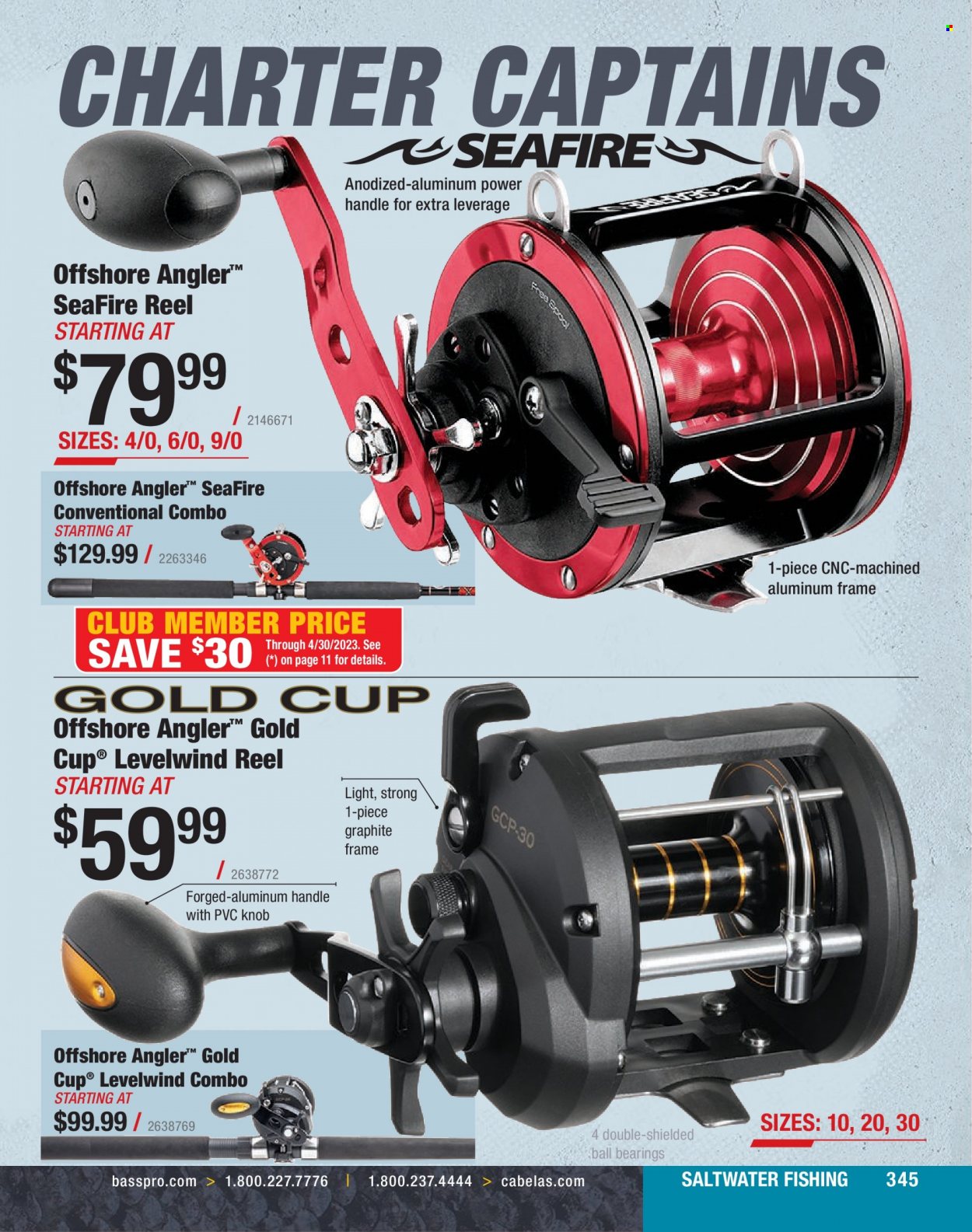 Bass Pro Shops + Cabela's Fishing Master Catalog 2023 - Page 279