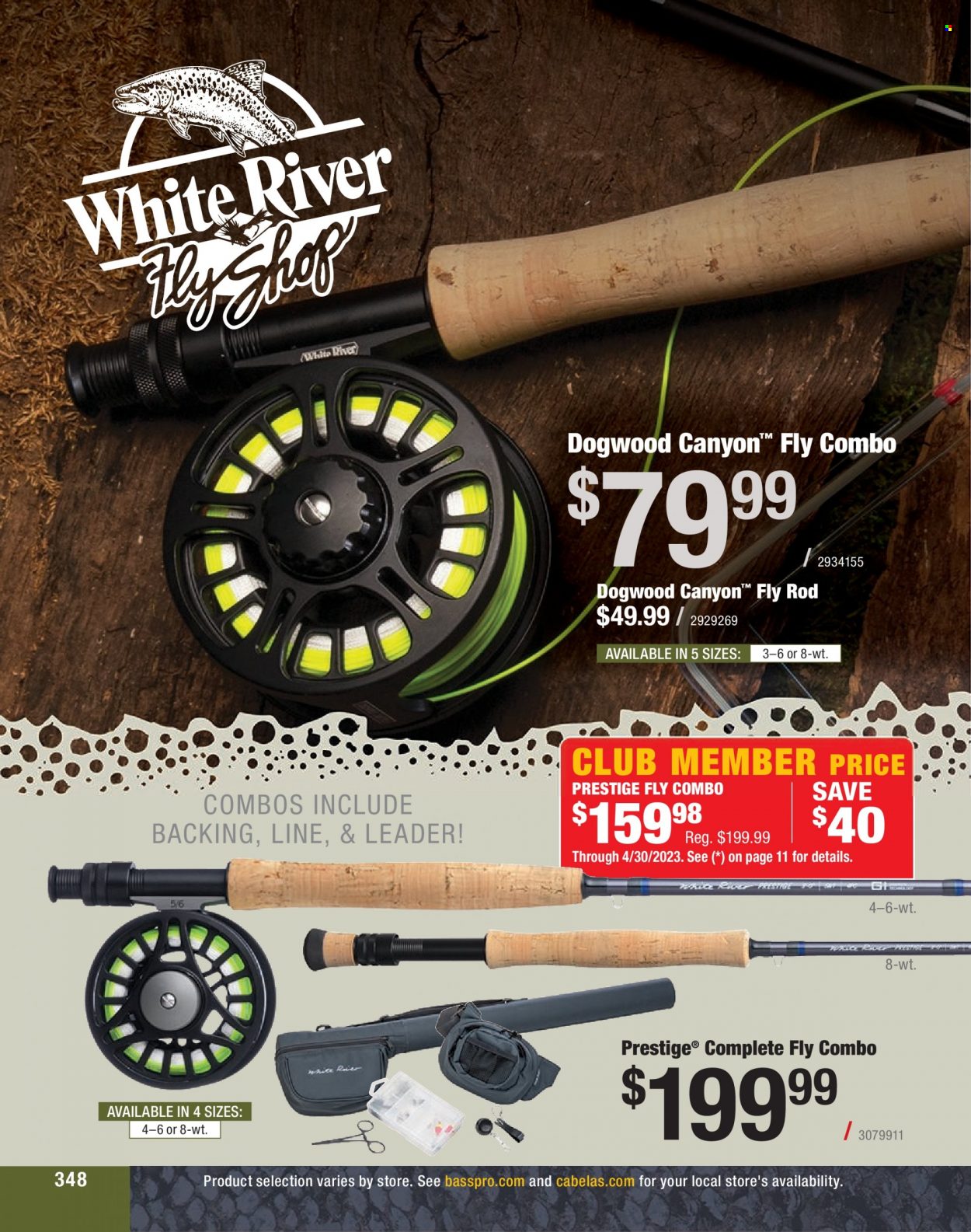 Bass Pro Shops + Cabela's Fishing Master Catalog 2023 - Page 282