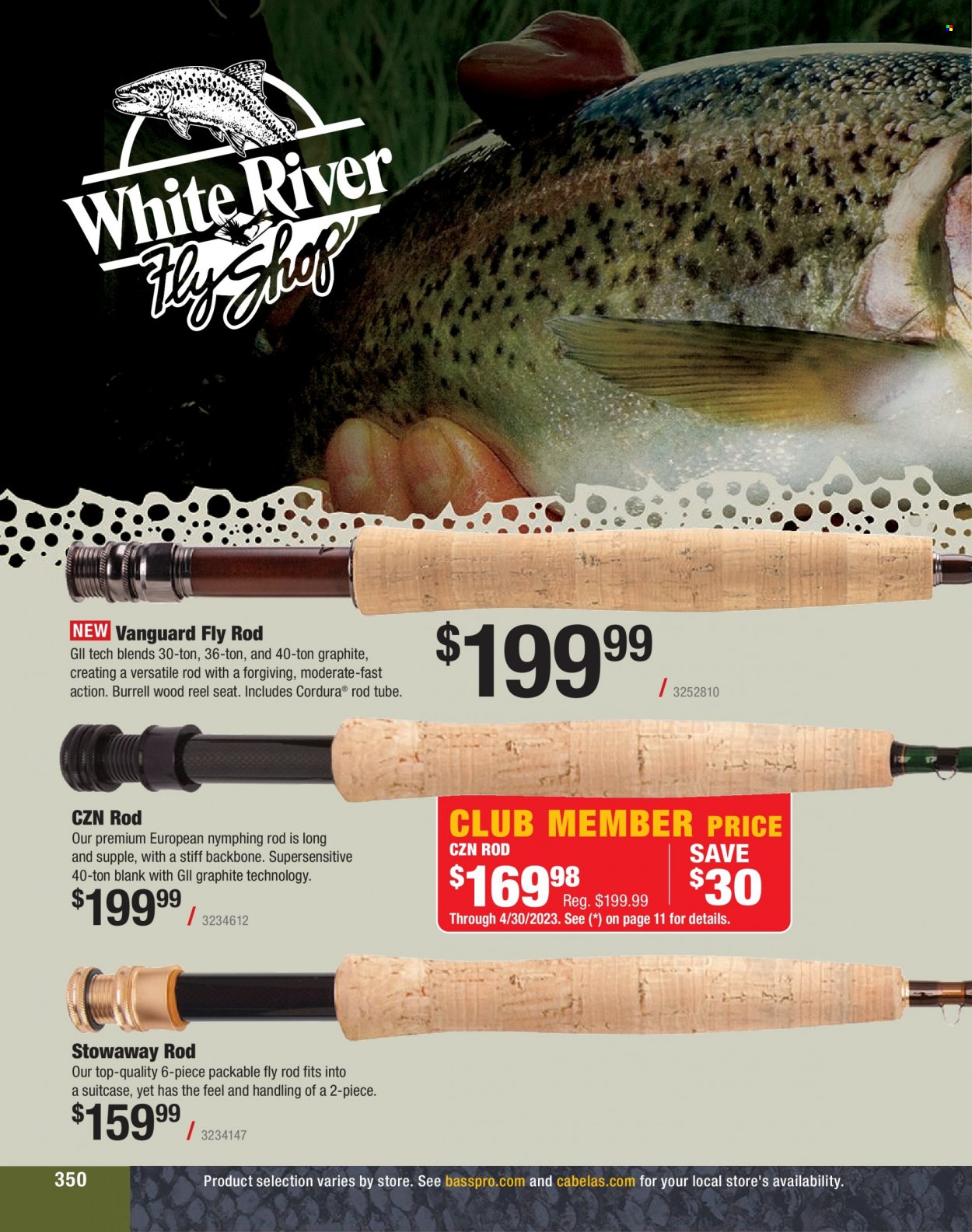 Bass Pro Shops + Cabela's Fishing Master Catalog 2023 - Page 285