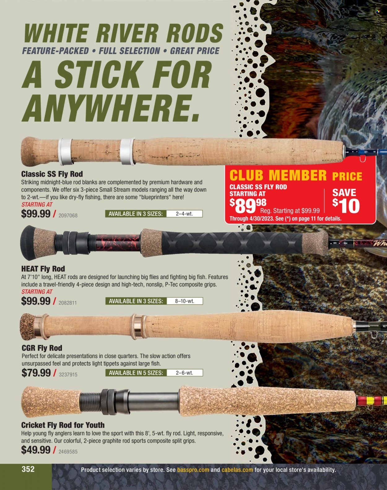 Bass Pro Shops + Cabela's Fishing Master Catalog 2023 - Page 287