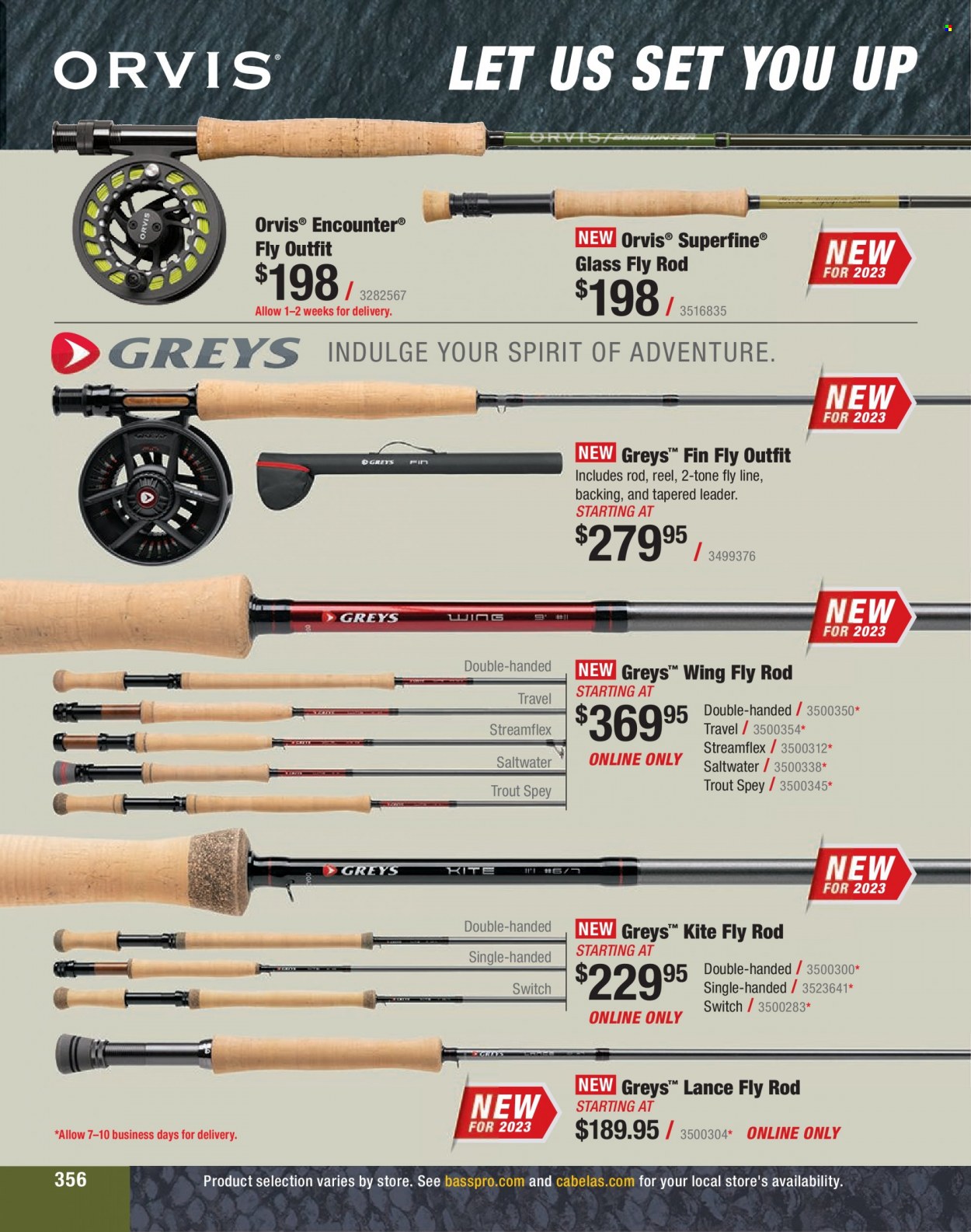 Bass Pro Shops + Cabela's Fishing Master Catalog 2023 - Page 291
