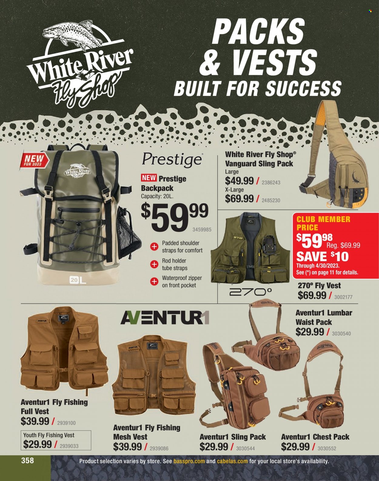 Bass Pro Shops + Cabela's Fishing Master Catalog 2023 - Page 293
